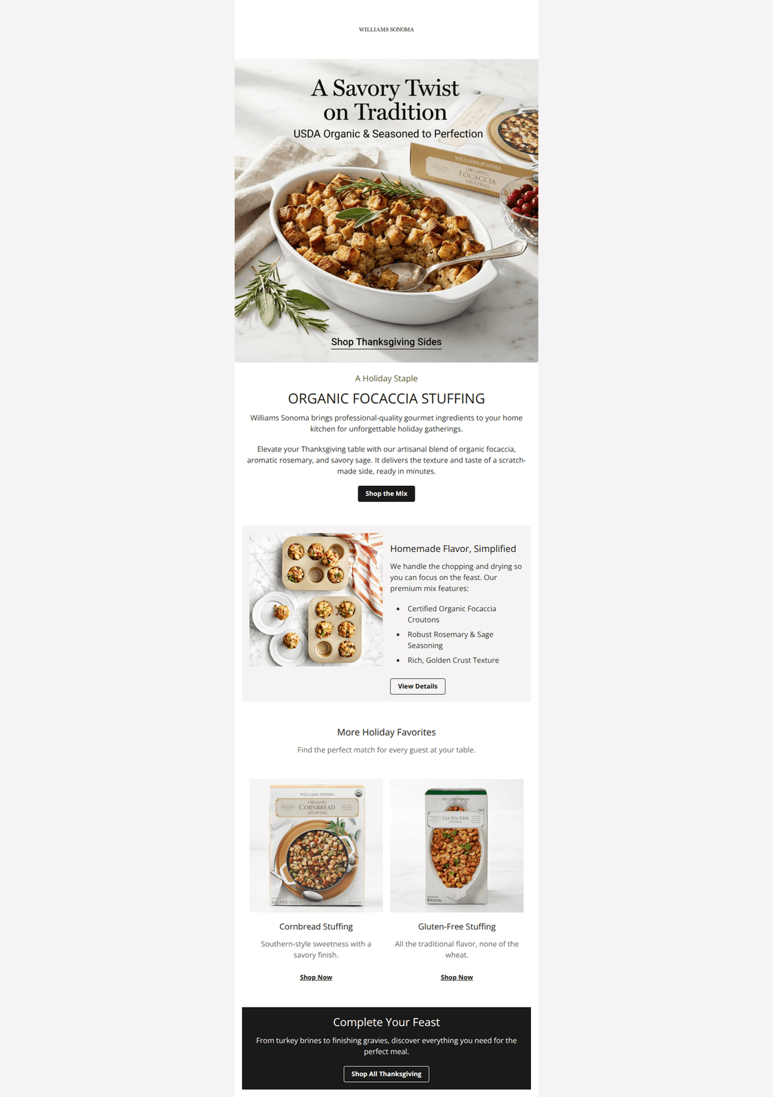 Email design: Restored Email