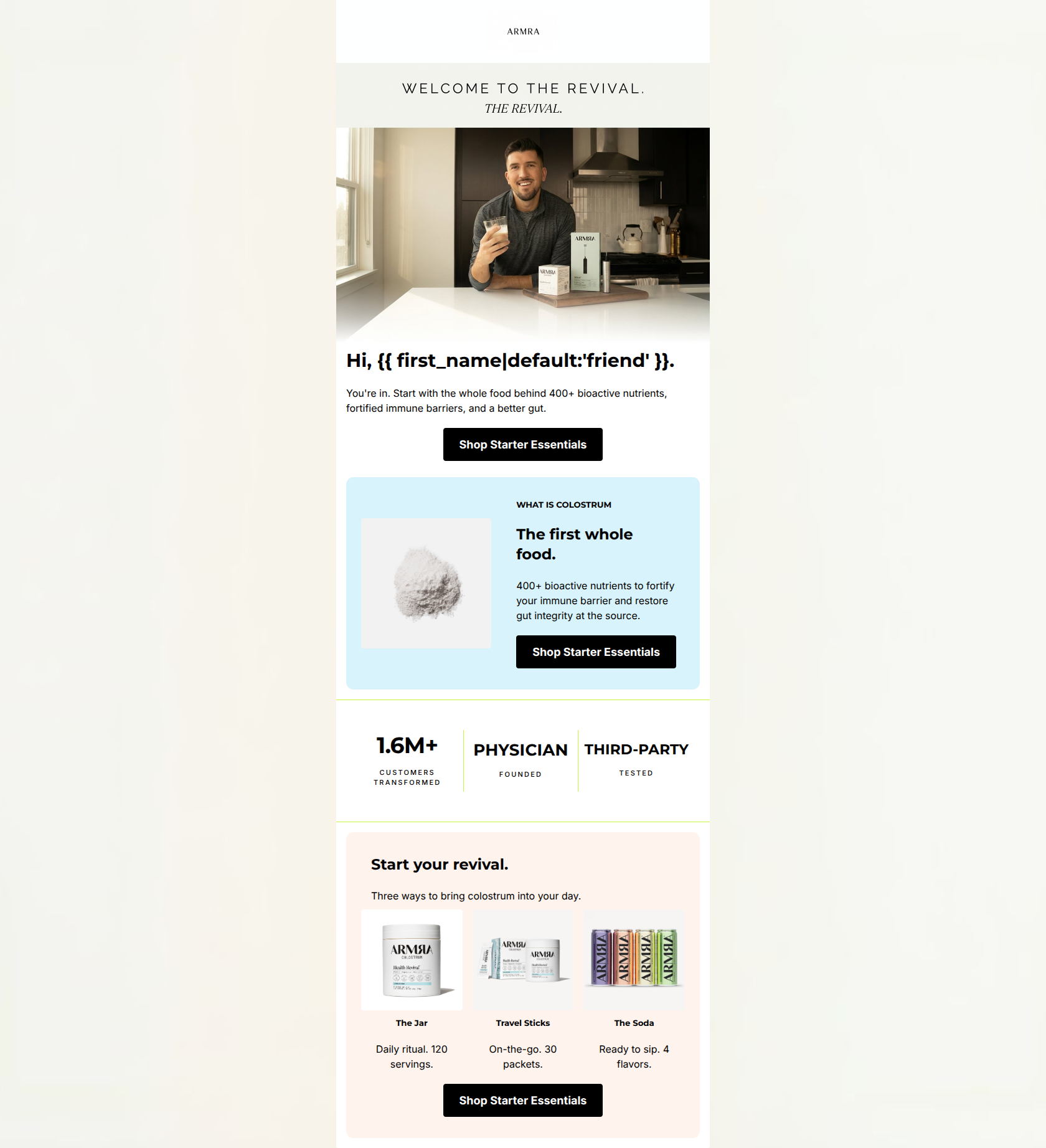 Email design: Welcome to the revival.