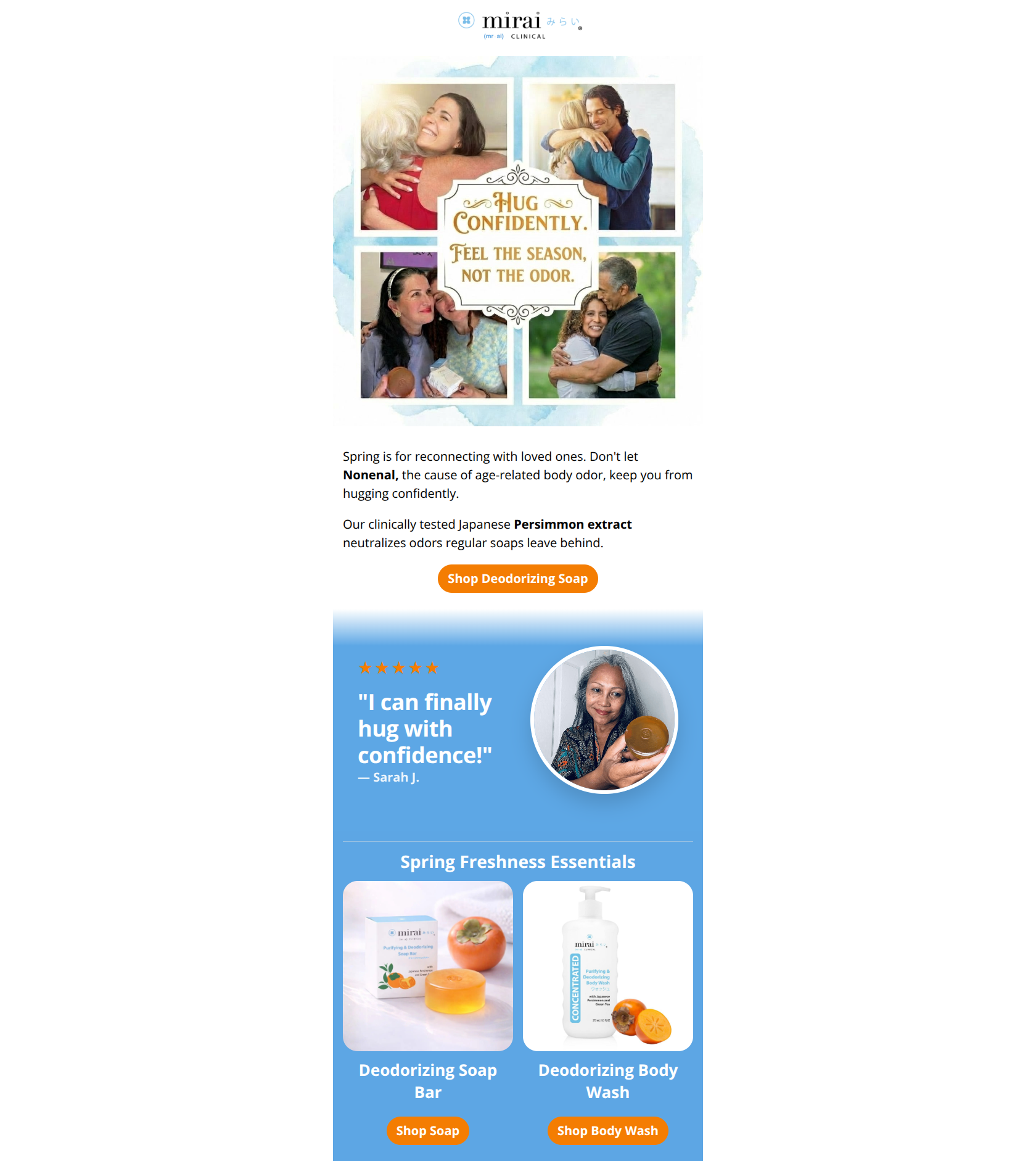 Email design: Hug confidently this Easter ๐ฐ