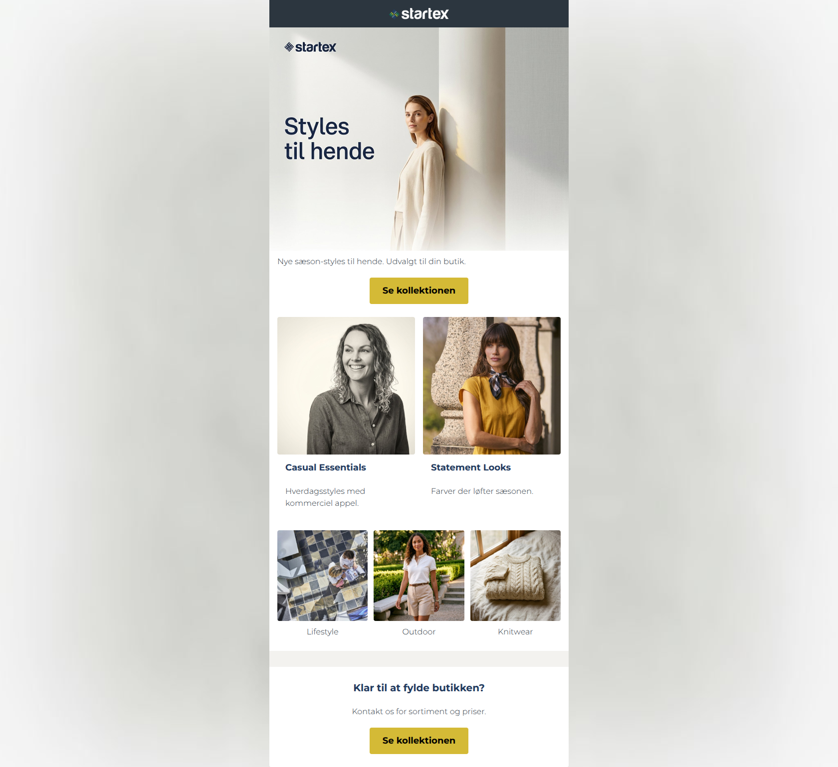 Email design: Styles til hende