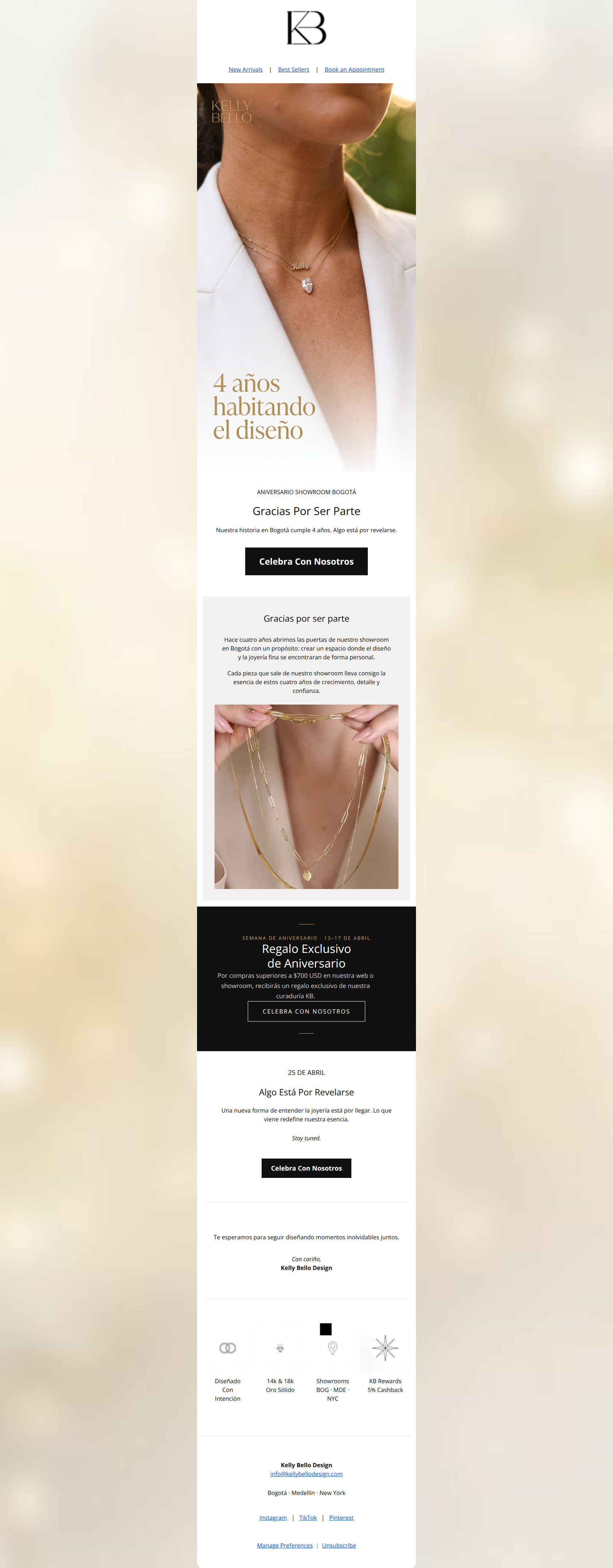 Email design: 4 años habitando el diseño ✨