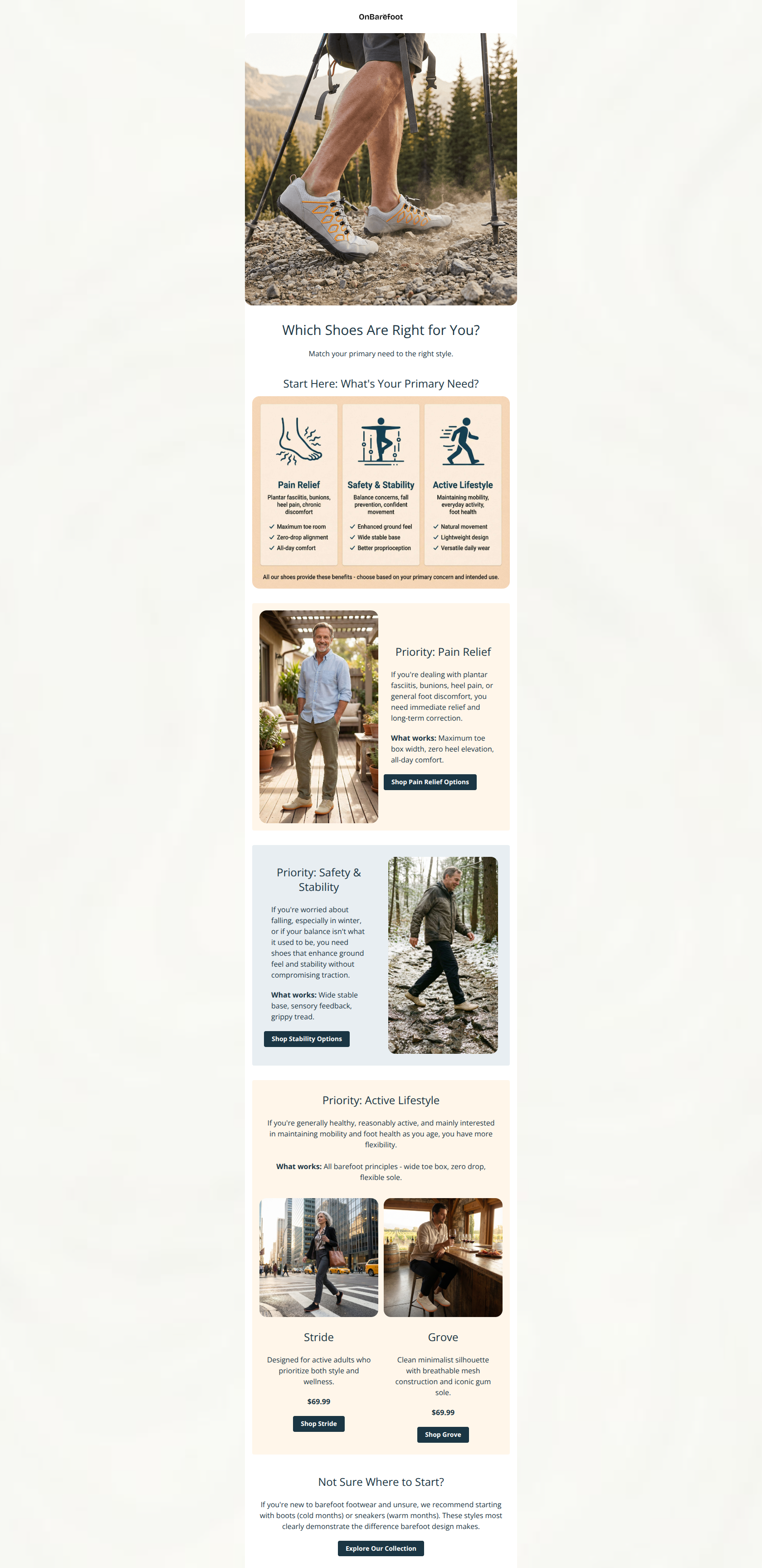 Email design: Welcome - Email 4