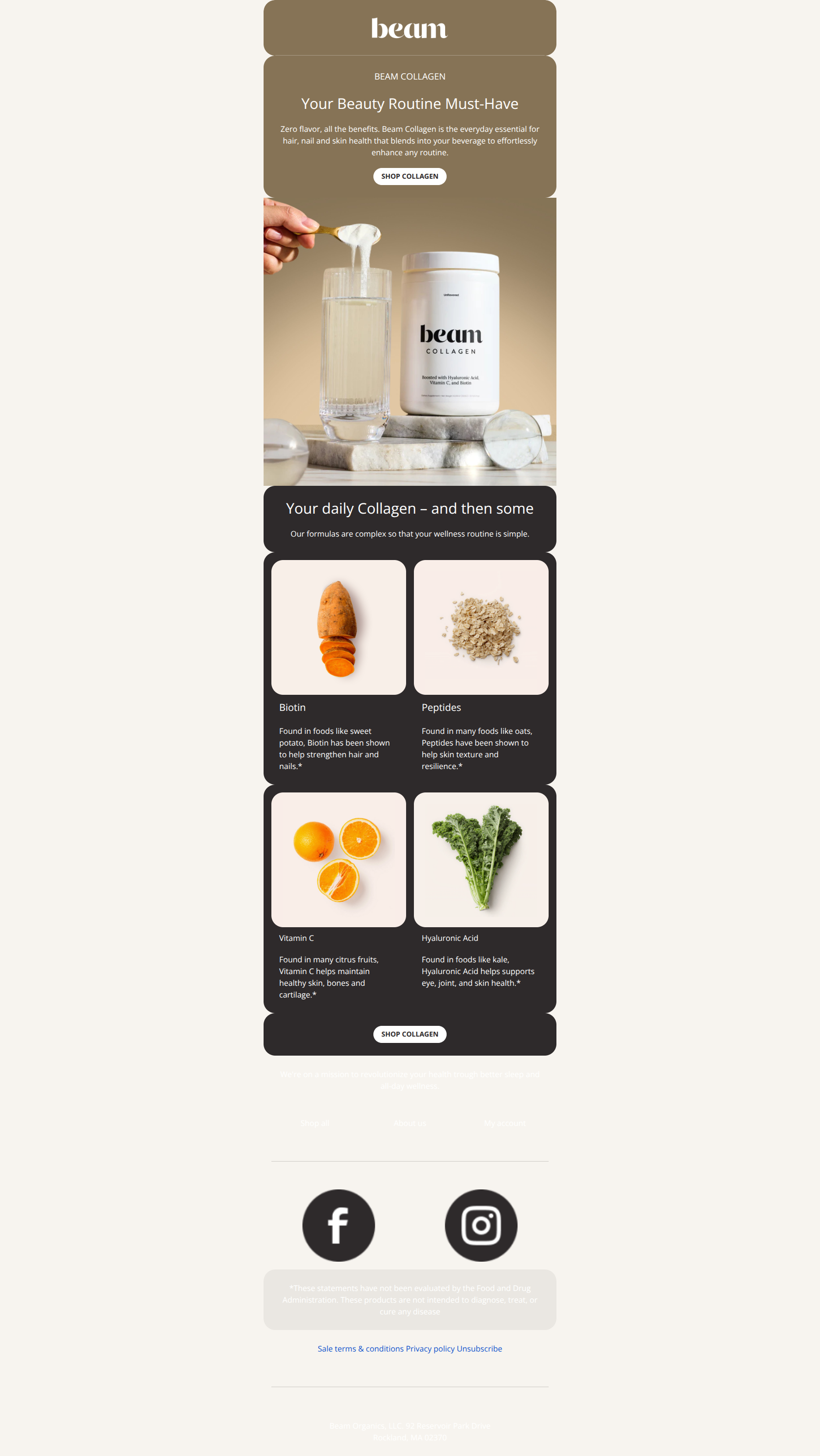 Email design: Simplify your morning routine ✨