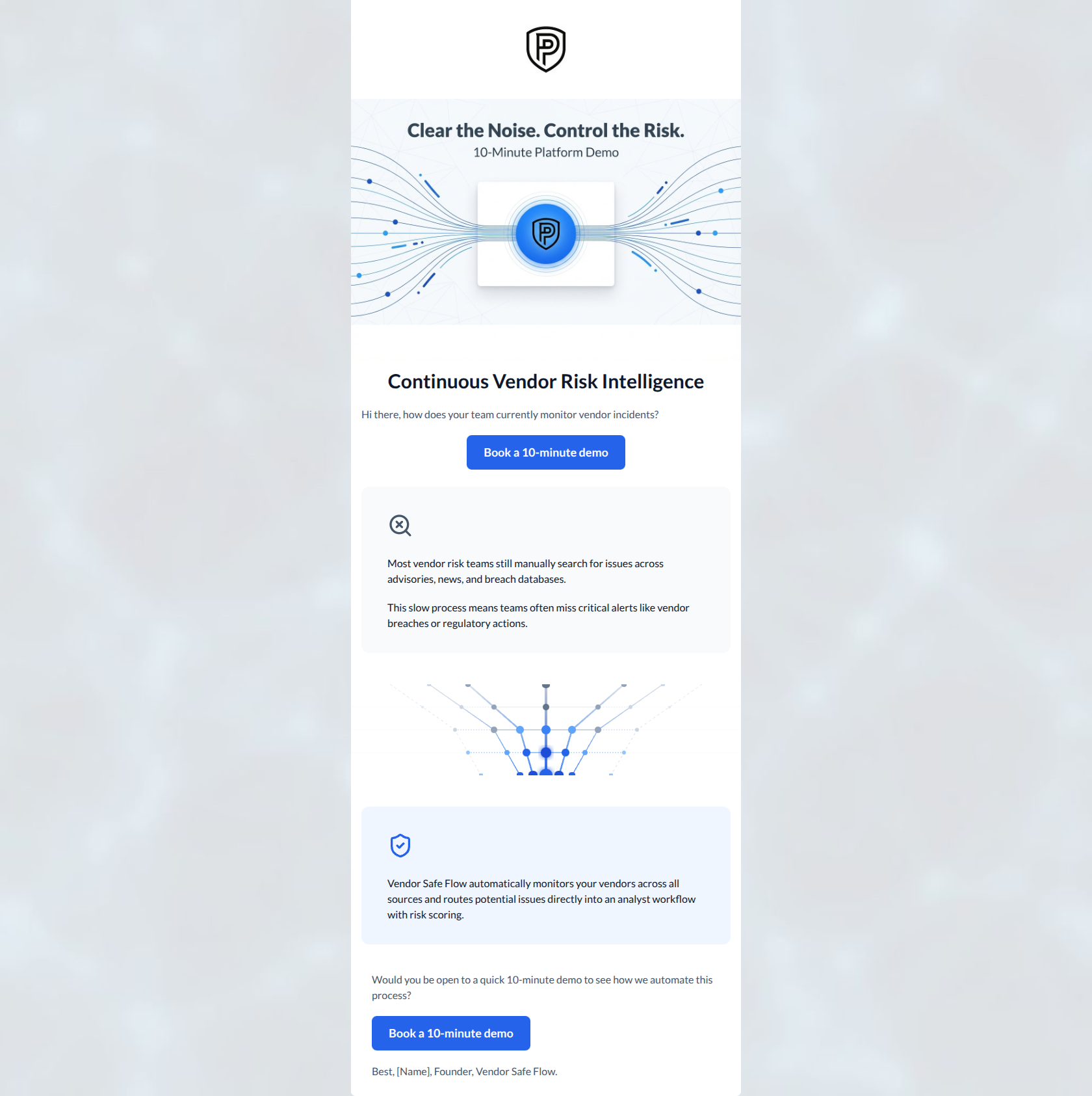 Email design: Do you still manually track vendor risk signals?