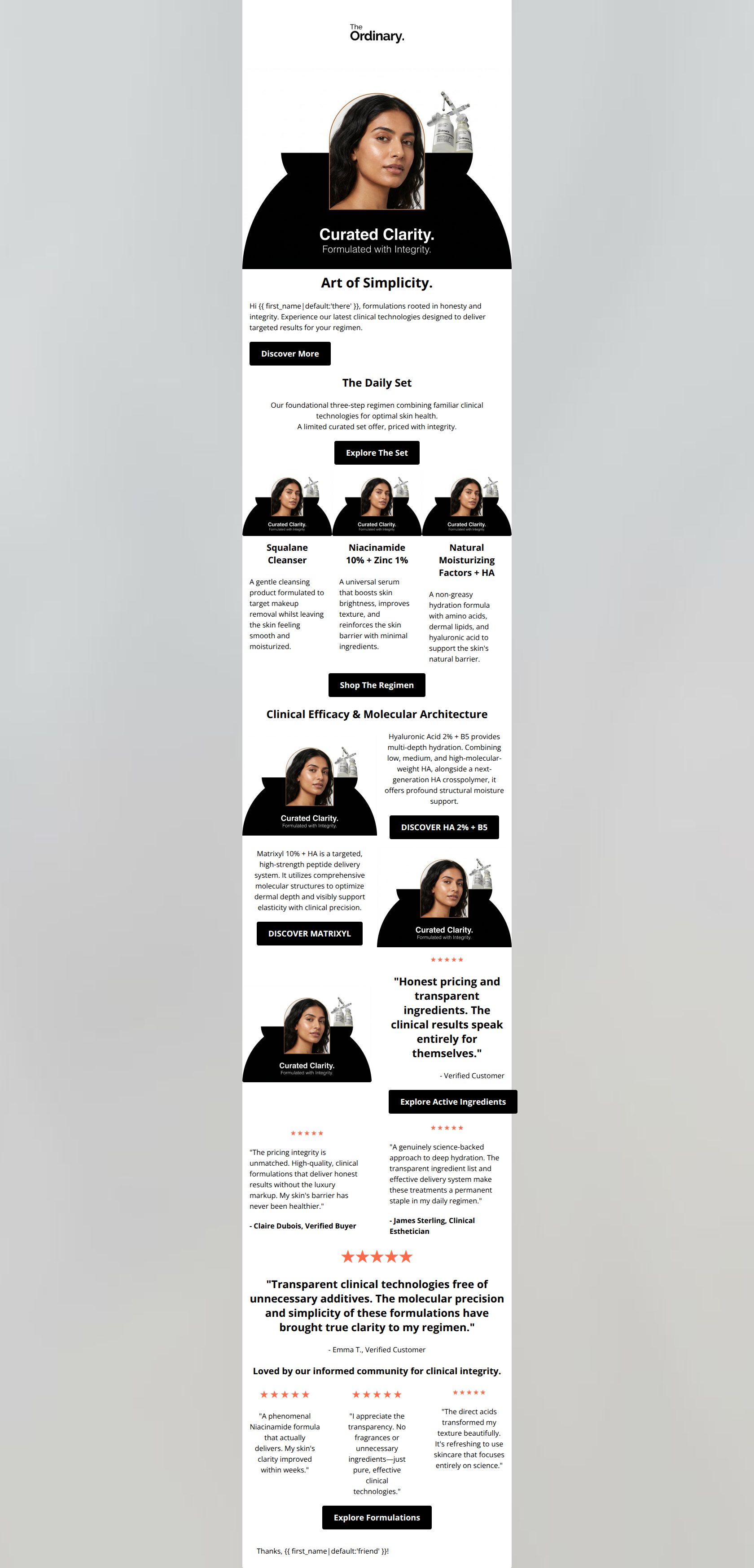 Email design: The science of simplicity. Discover our newest reg