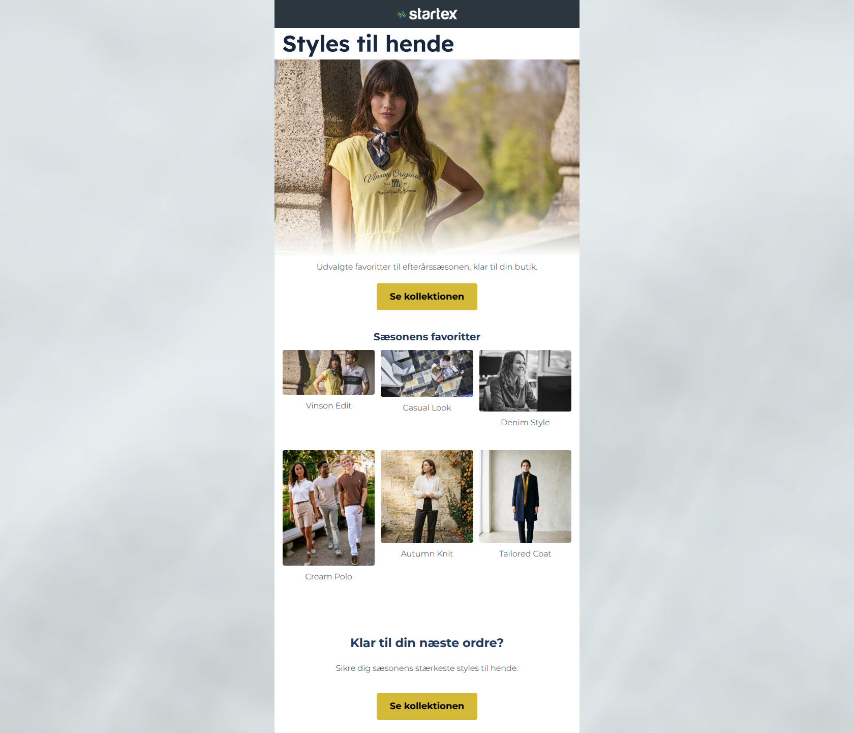 Email design: Styles til hende — nye favoritter