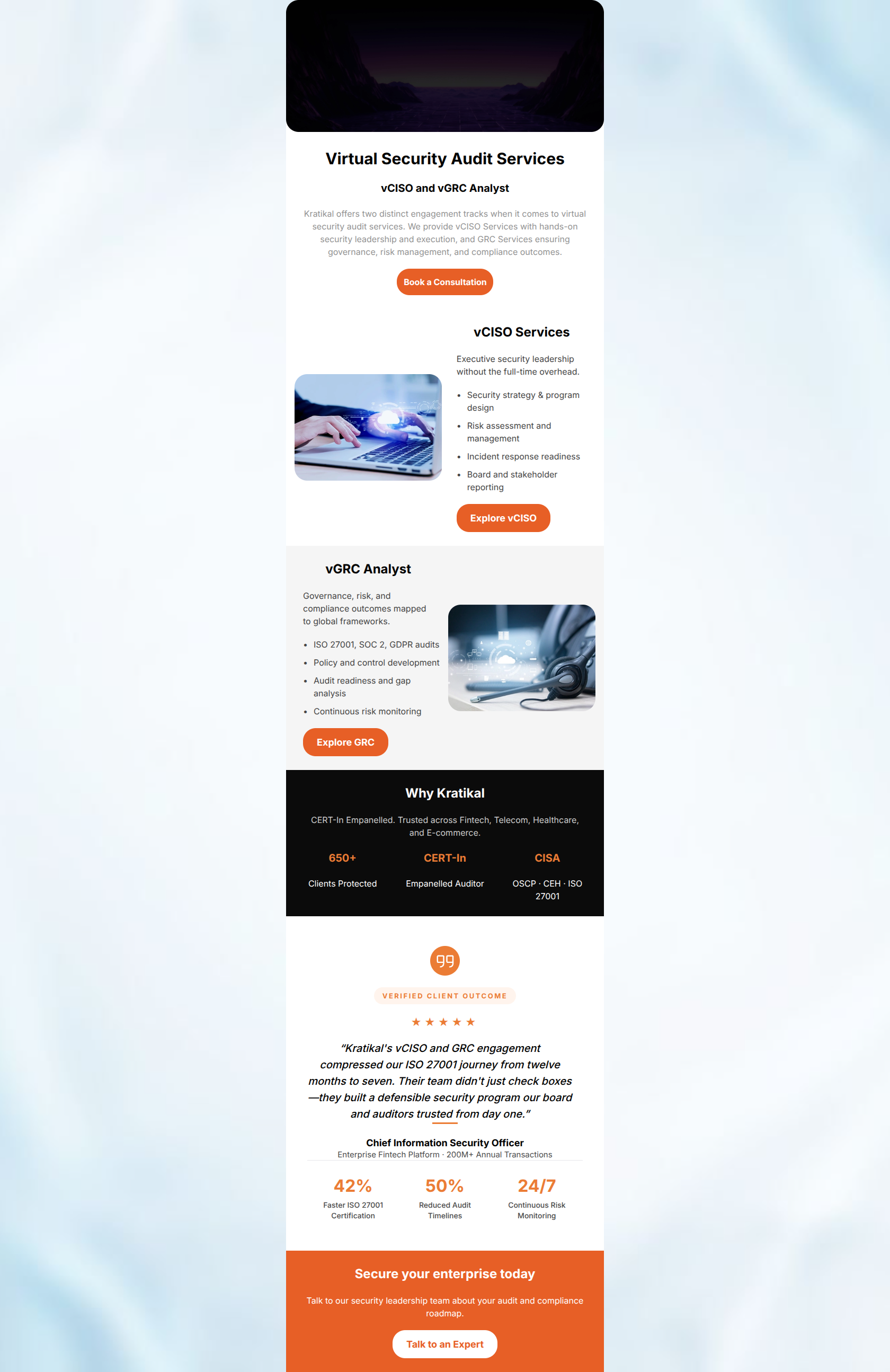 Email design: Secure your infrastructure, {{ first_name|default:'friend' }}