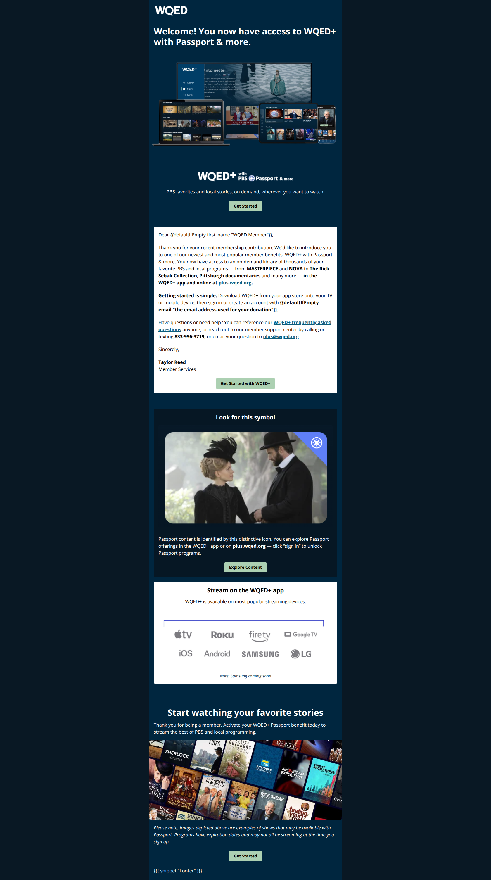 Email design: activate #1
