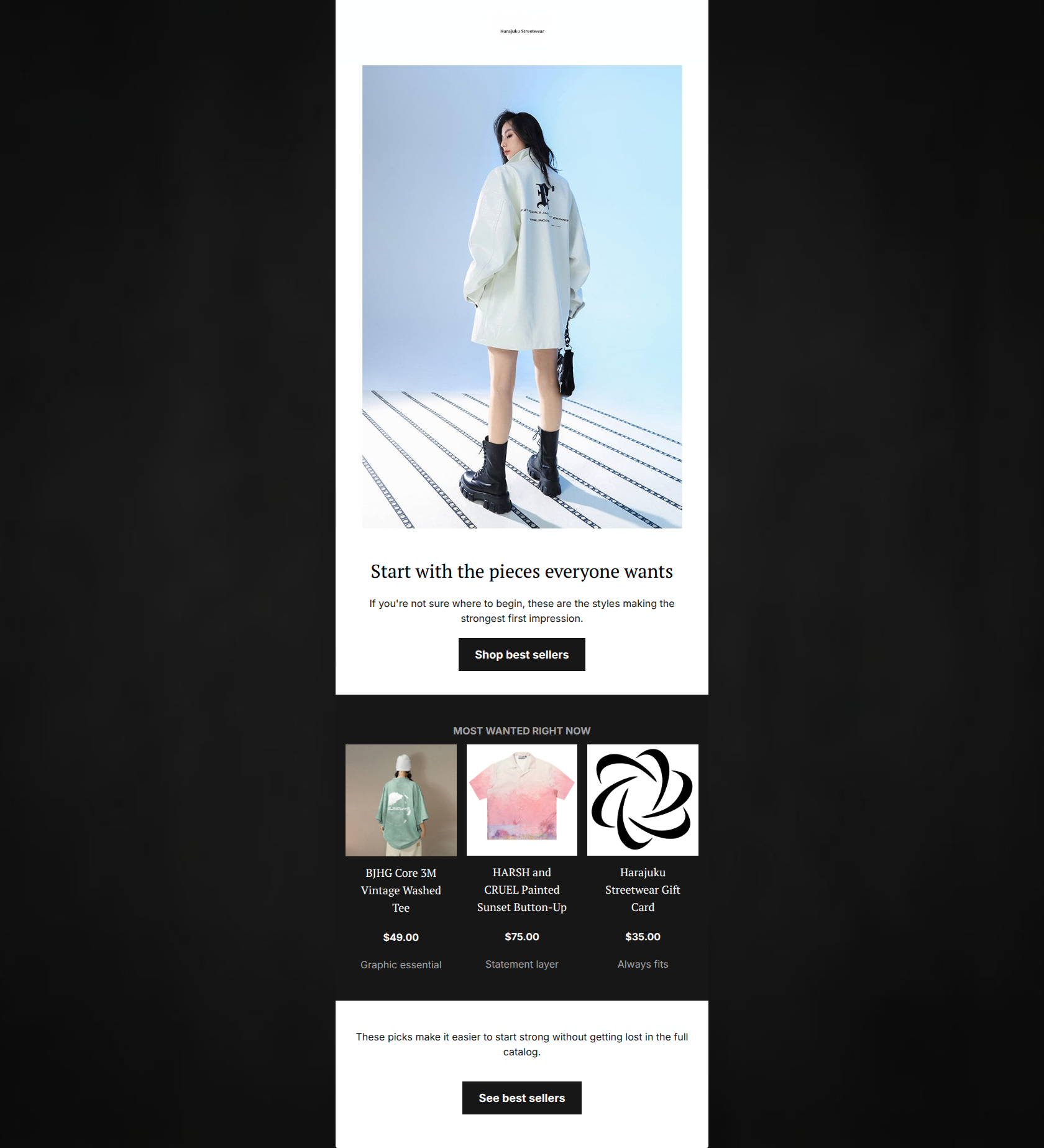 Email design: The pieces everyone's buying first