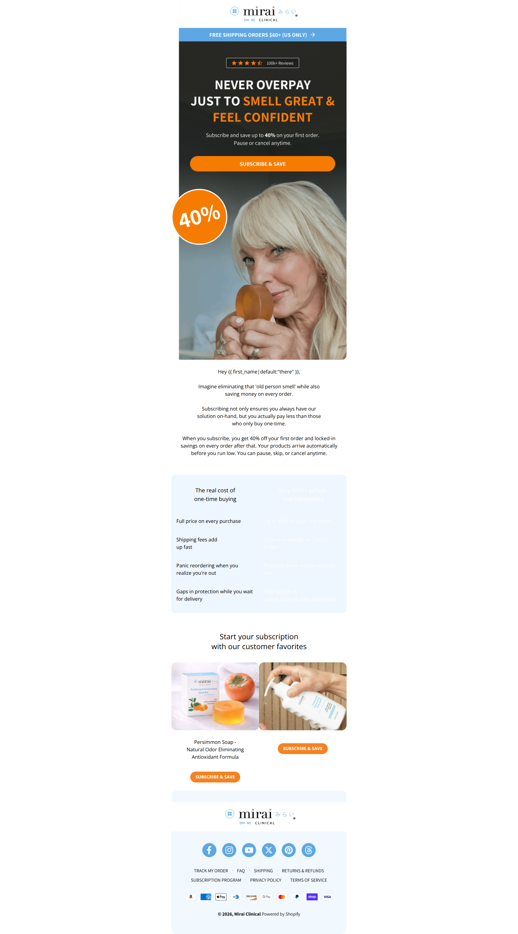 Email design: Figma Meets Nami Matcha