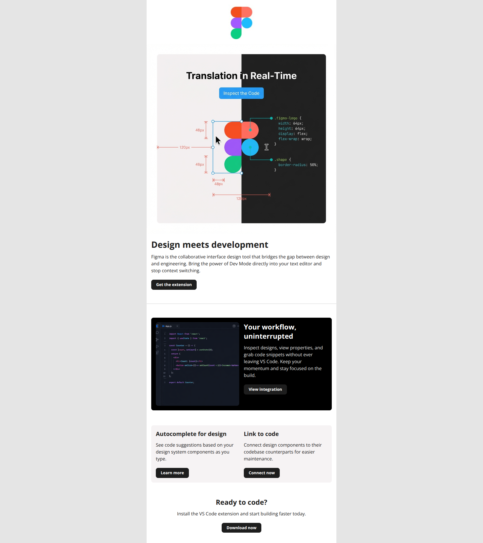 Email design: Streamline Design Handoffs