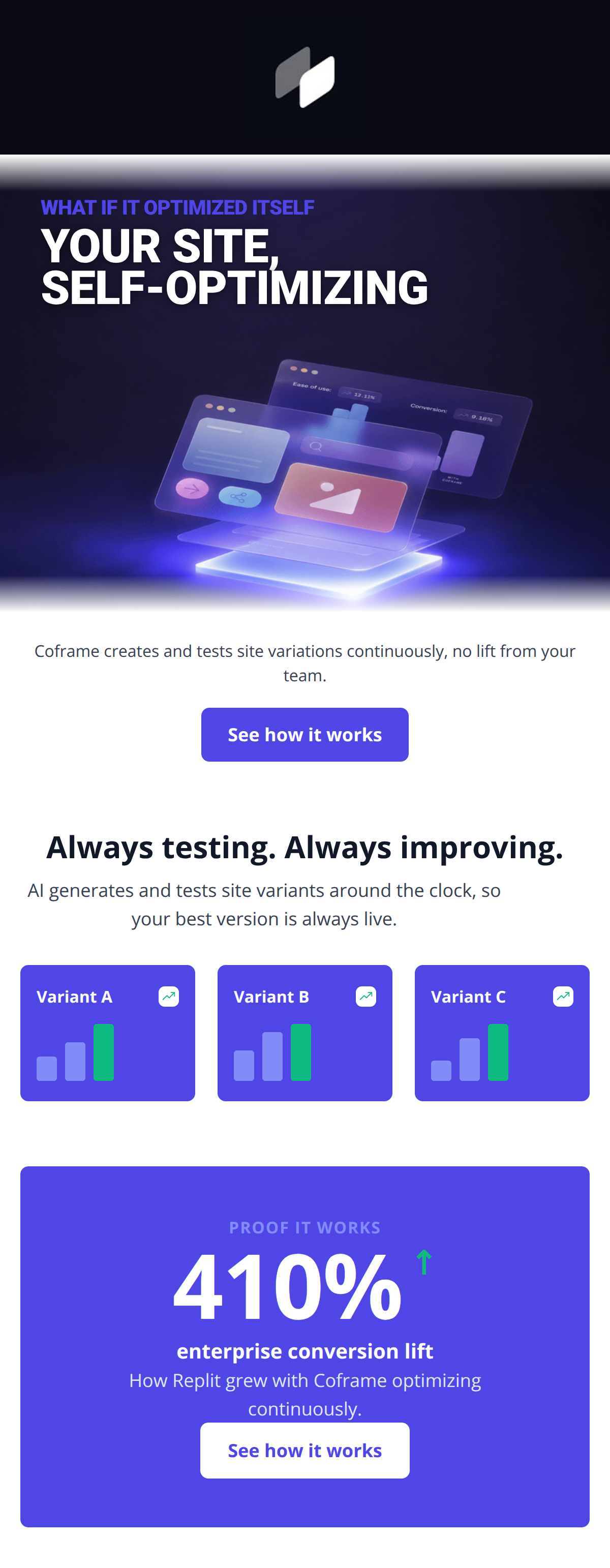 Email design: What if your website optimized itself?