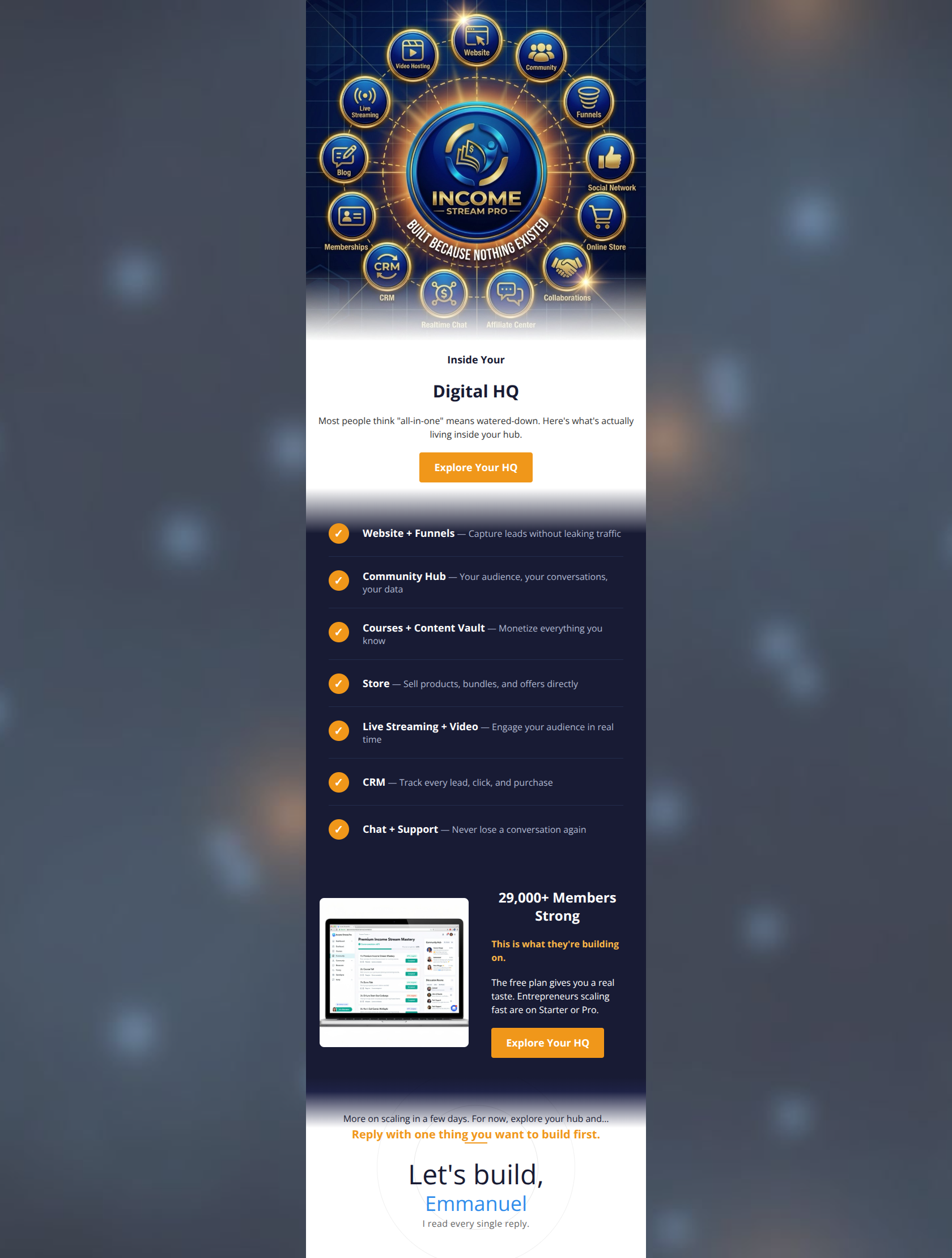 Email design: What your Digital HQ actually looks like