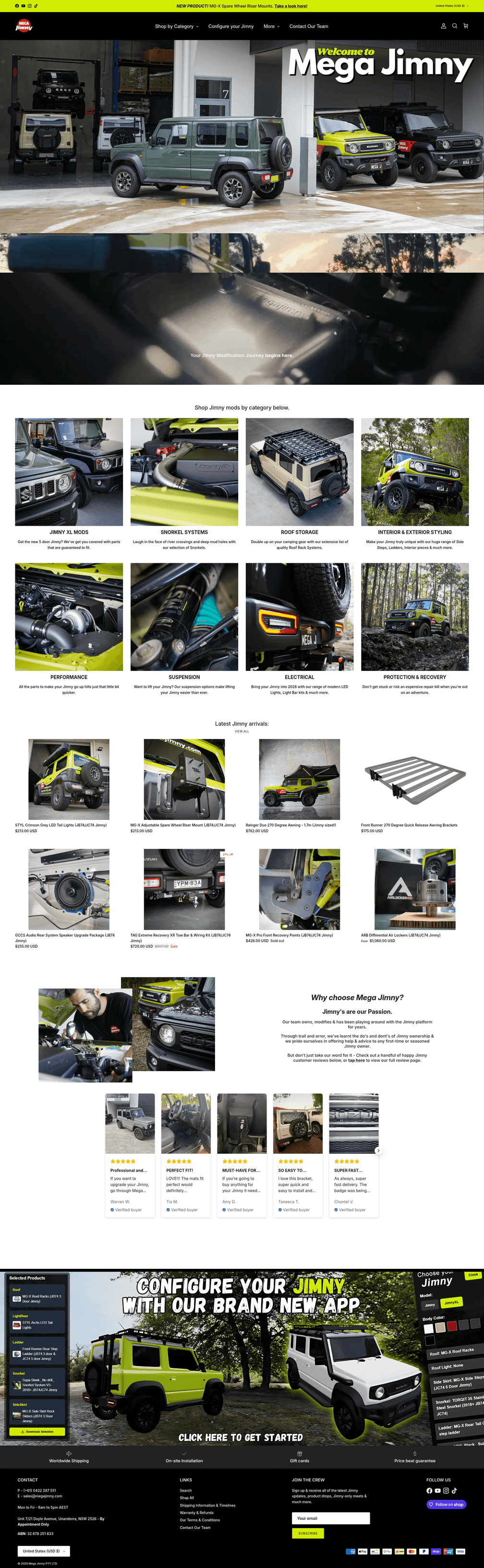 Screenshot of Mega Jimny