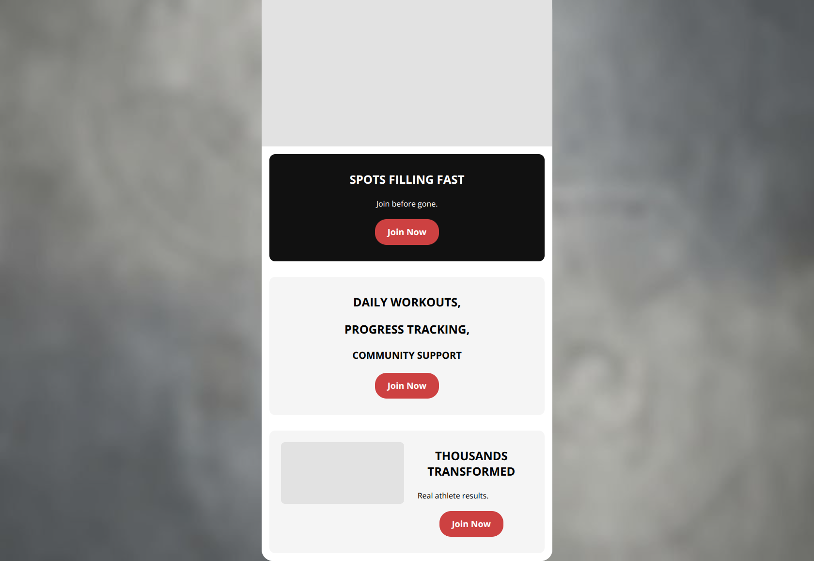 Email design: CONDITION IN 66 DAYS – Spots Limited