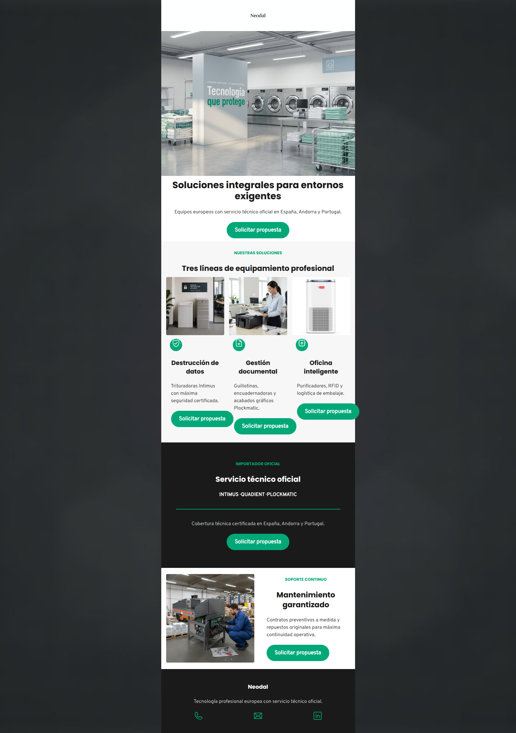 Email design: Soluciones integrales para entornos exigentes