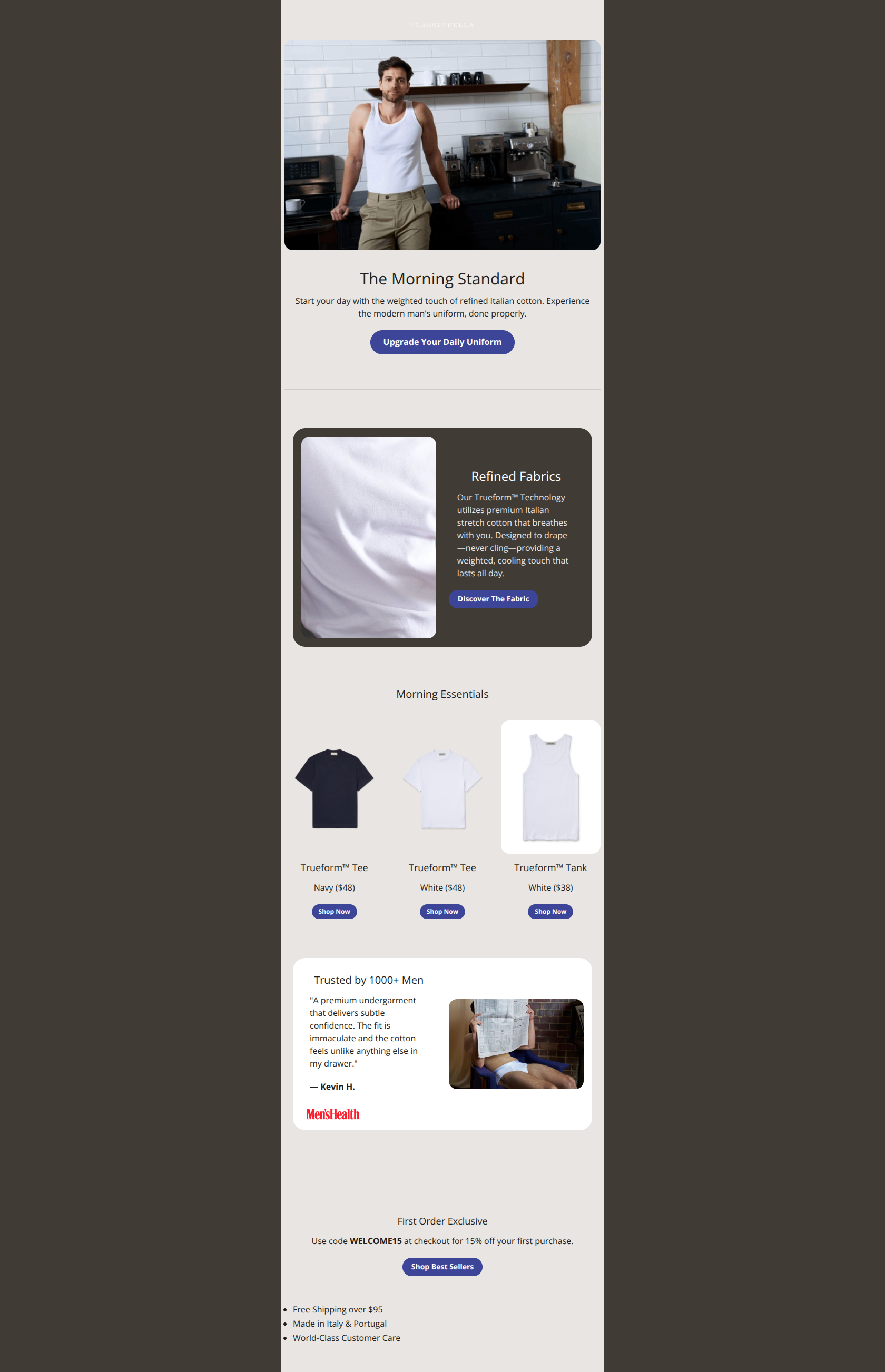 Email design: The foundation of your morning routine