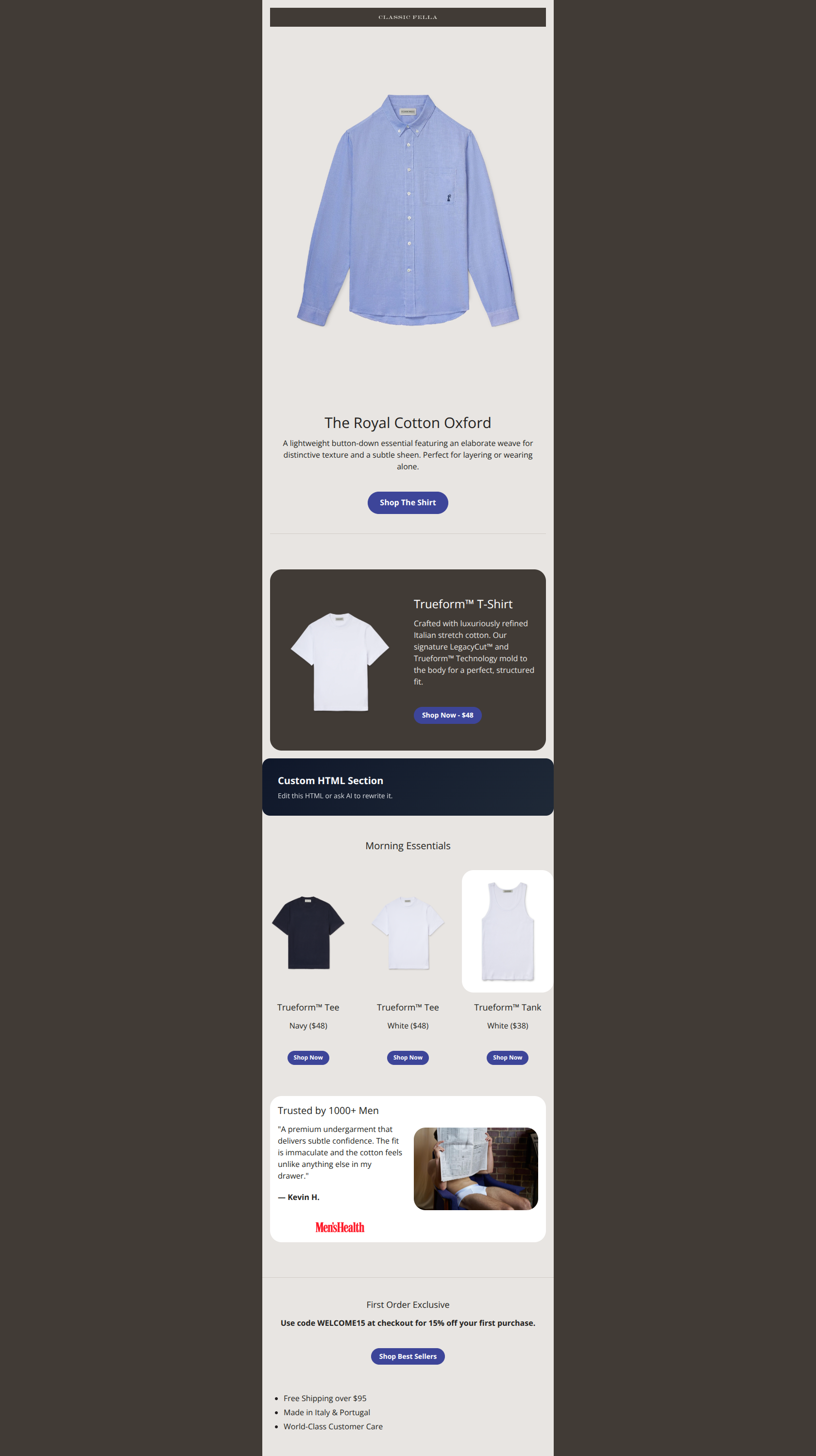 Email design: The foundation of your morning routine