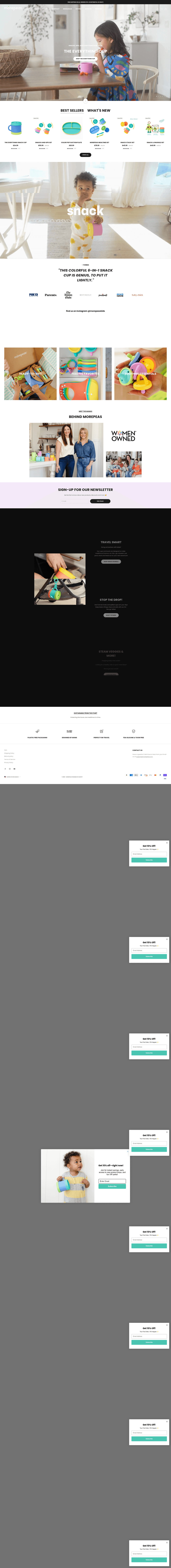 Screenshot of morepeas