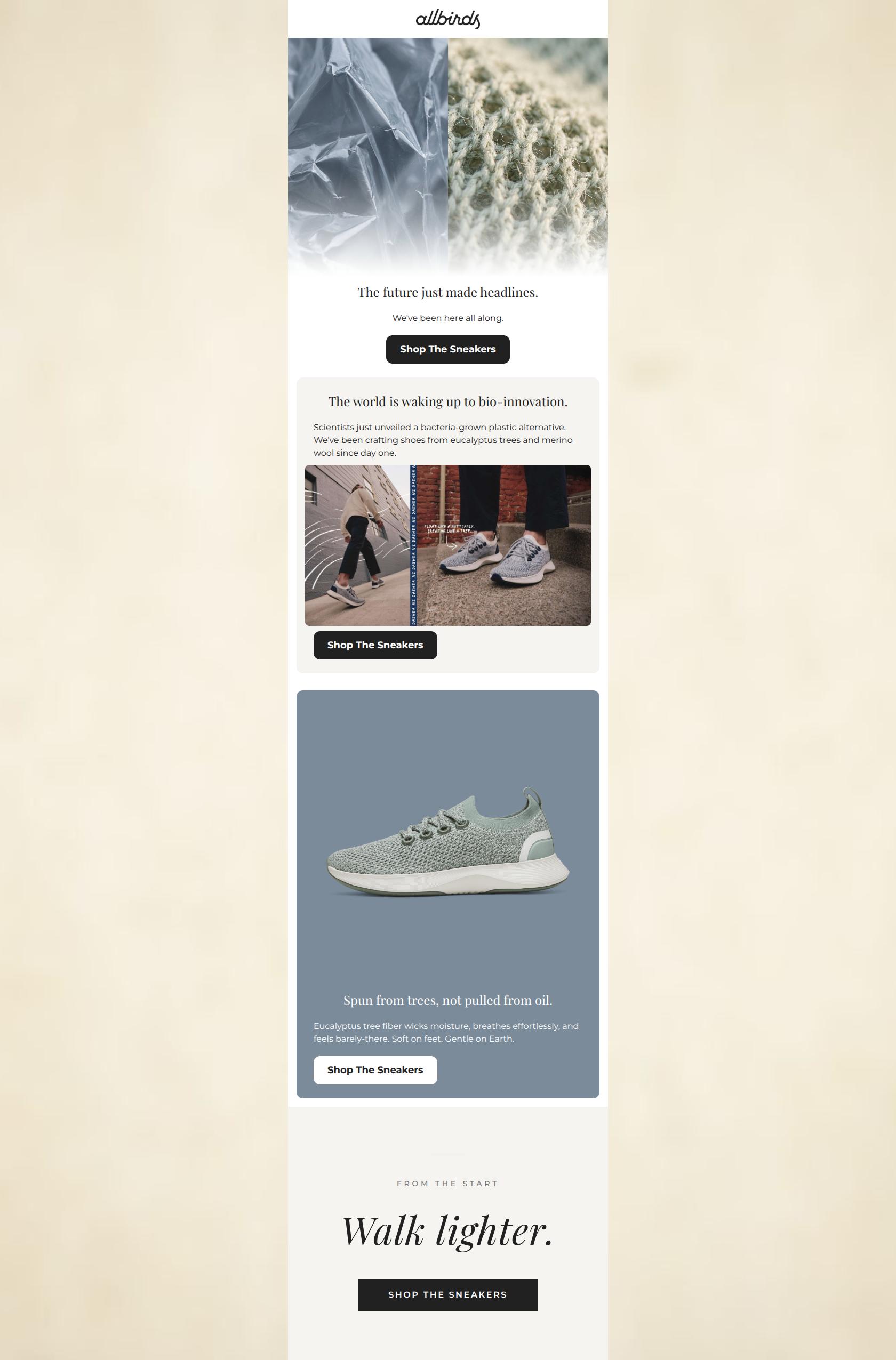 Email design: The end of plastic is finally here