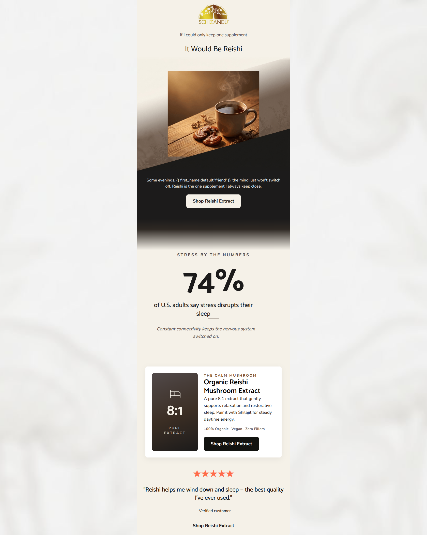 Email design: If I could only keep one supplement… (Clone)