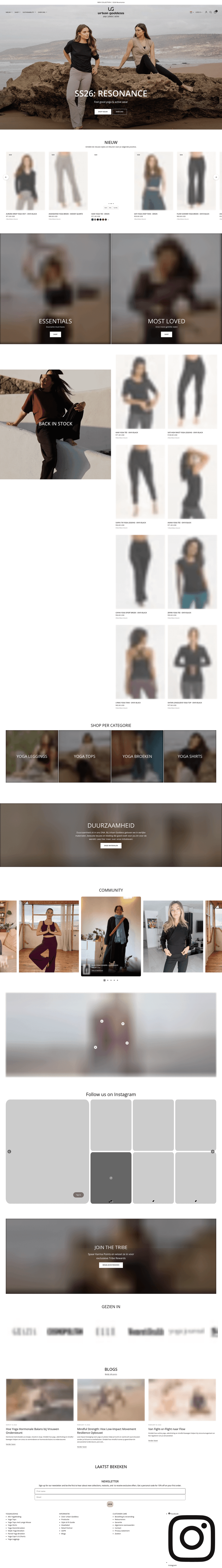 Screenshot of Urban Goddess