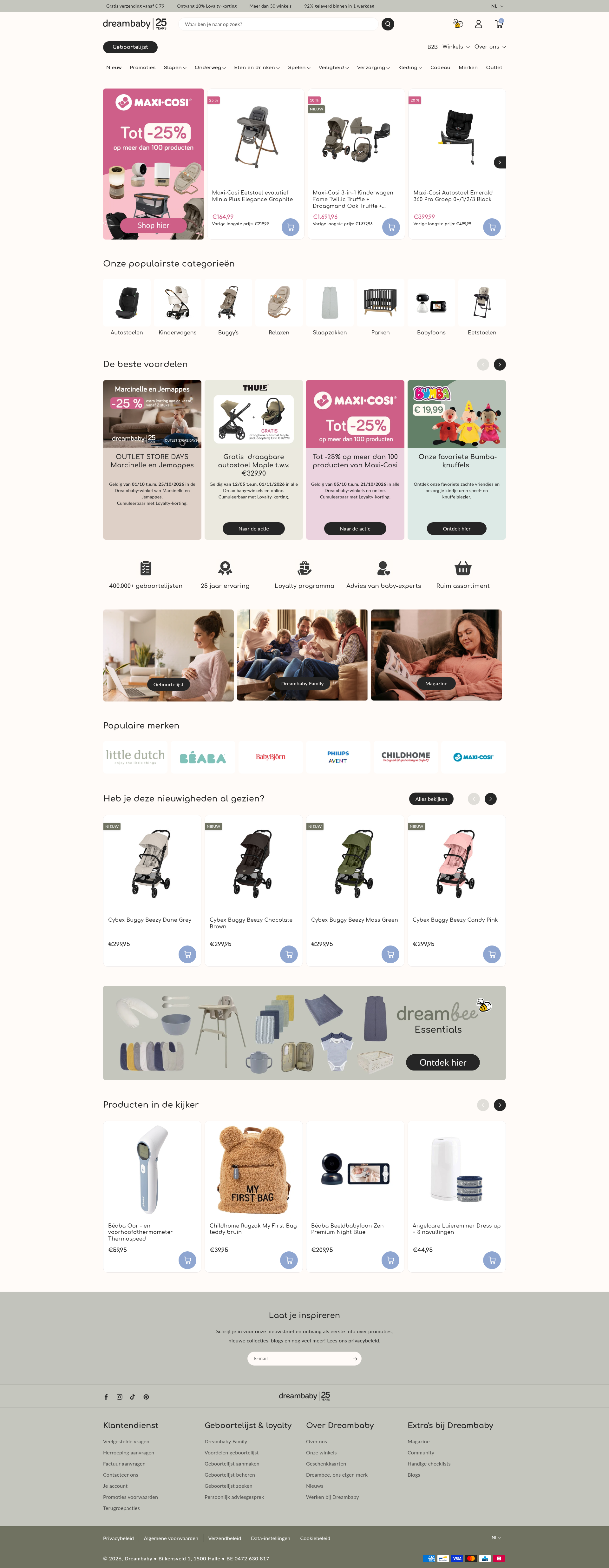 Screenshot of Dreambaby