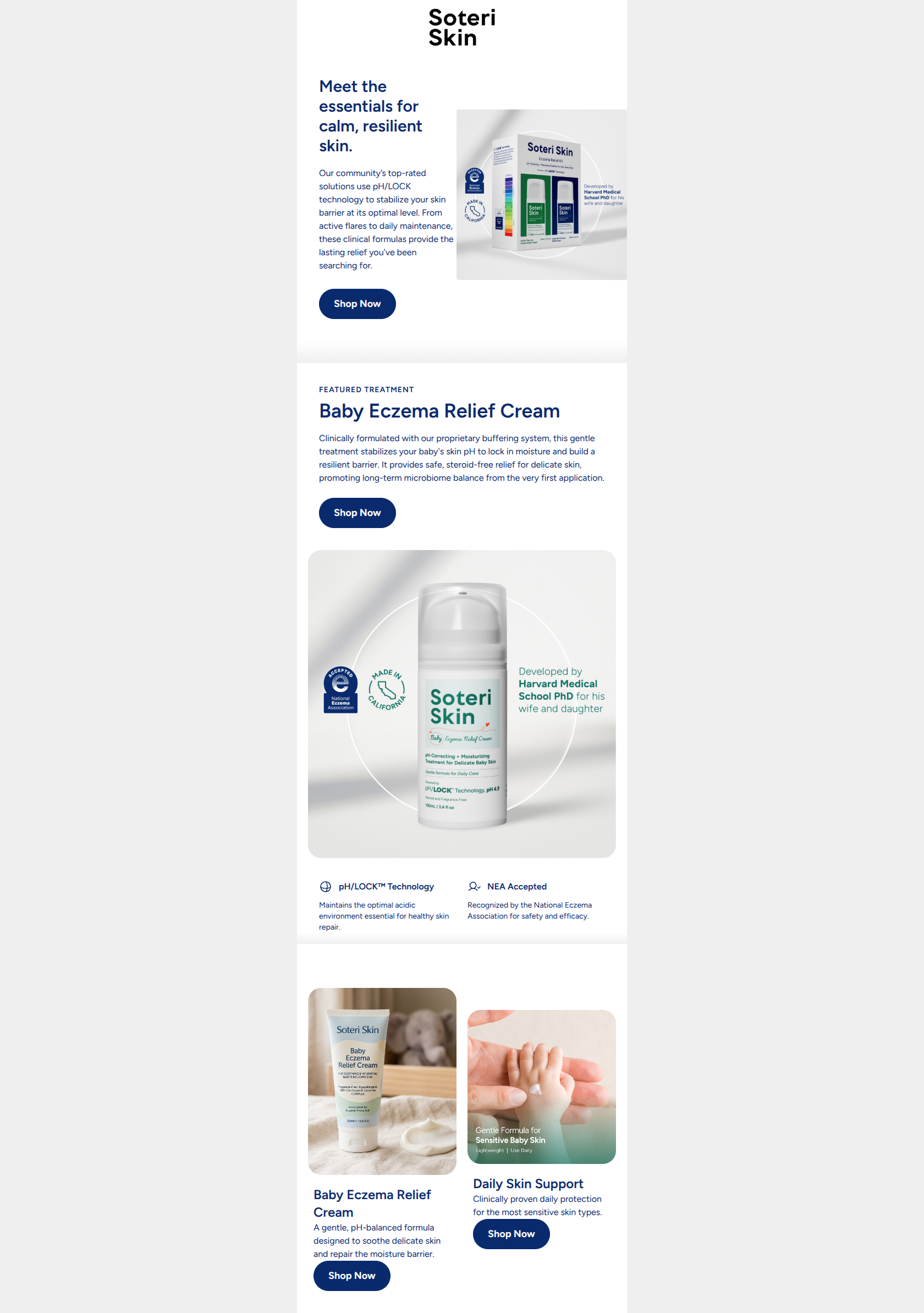Email design: Starter: Social proof bestsellers — welcome starte