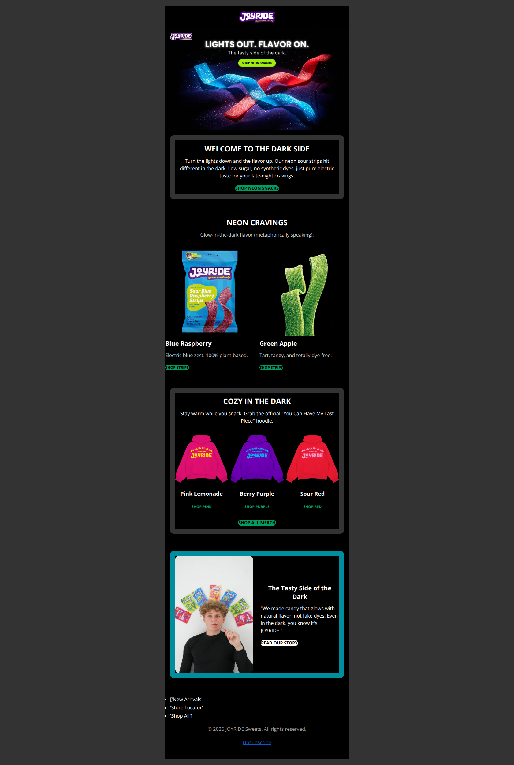Email design: Dark Mode: Activated ๐