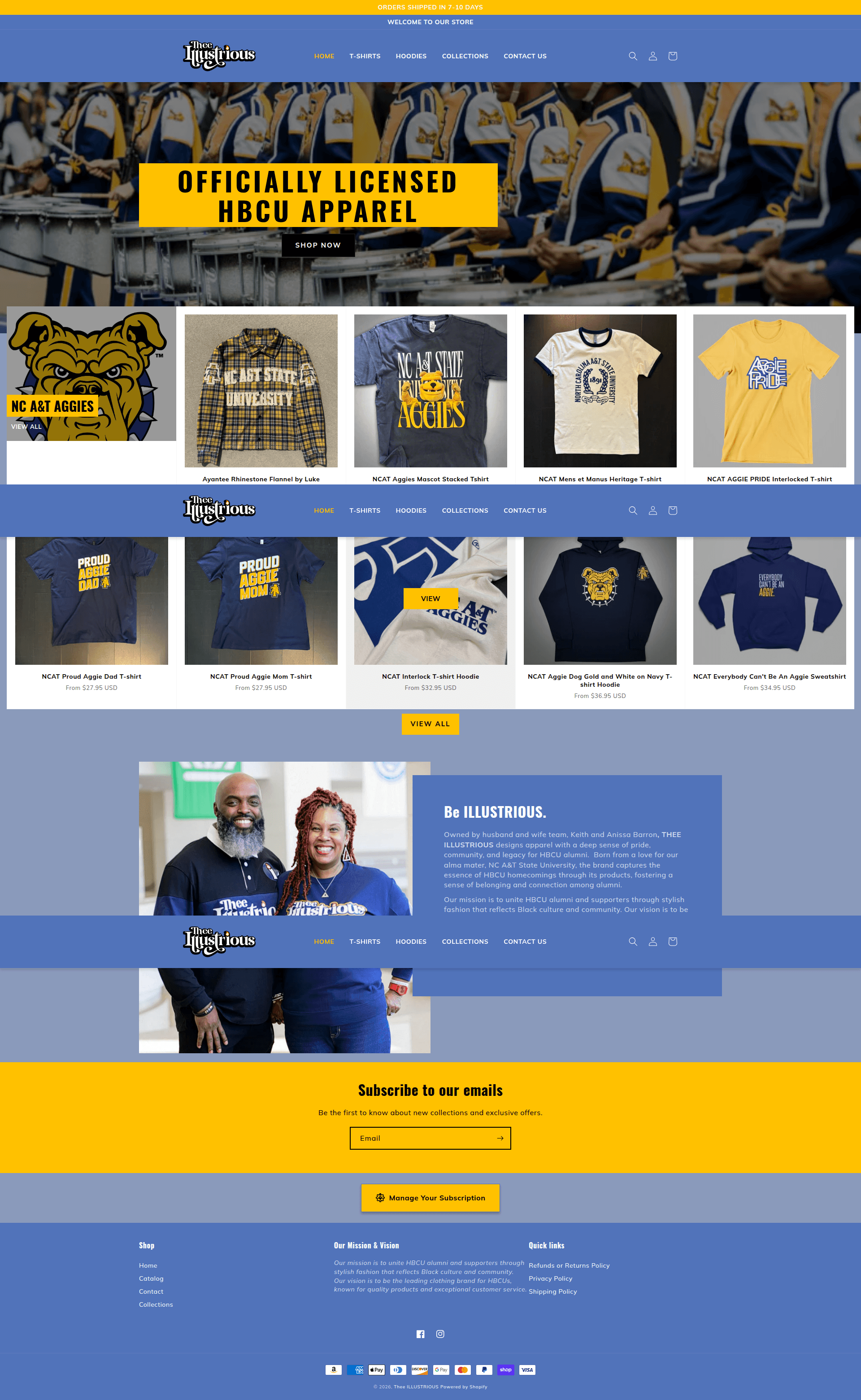 Screenshot of Thee ILLUSTRIOUS