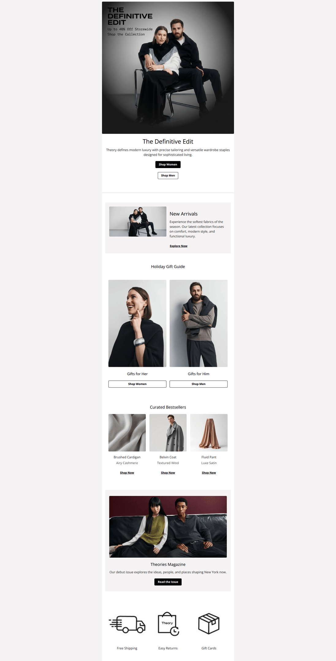 Email design: Refined Style: Your Next Look Awaits ✨