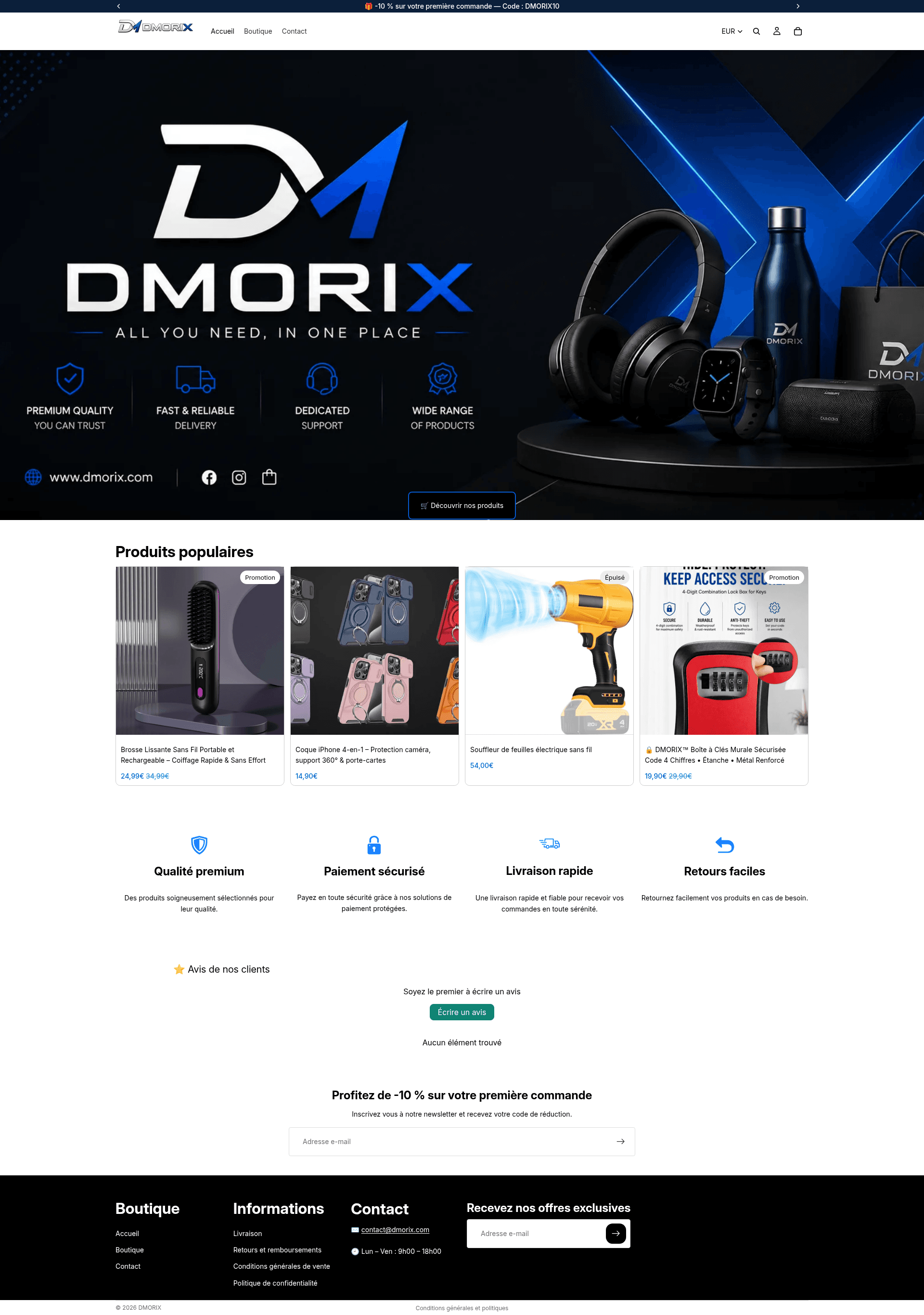 Screenshot of DMORIX