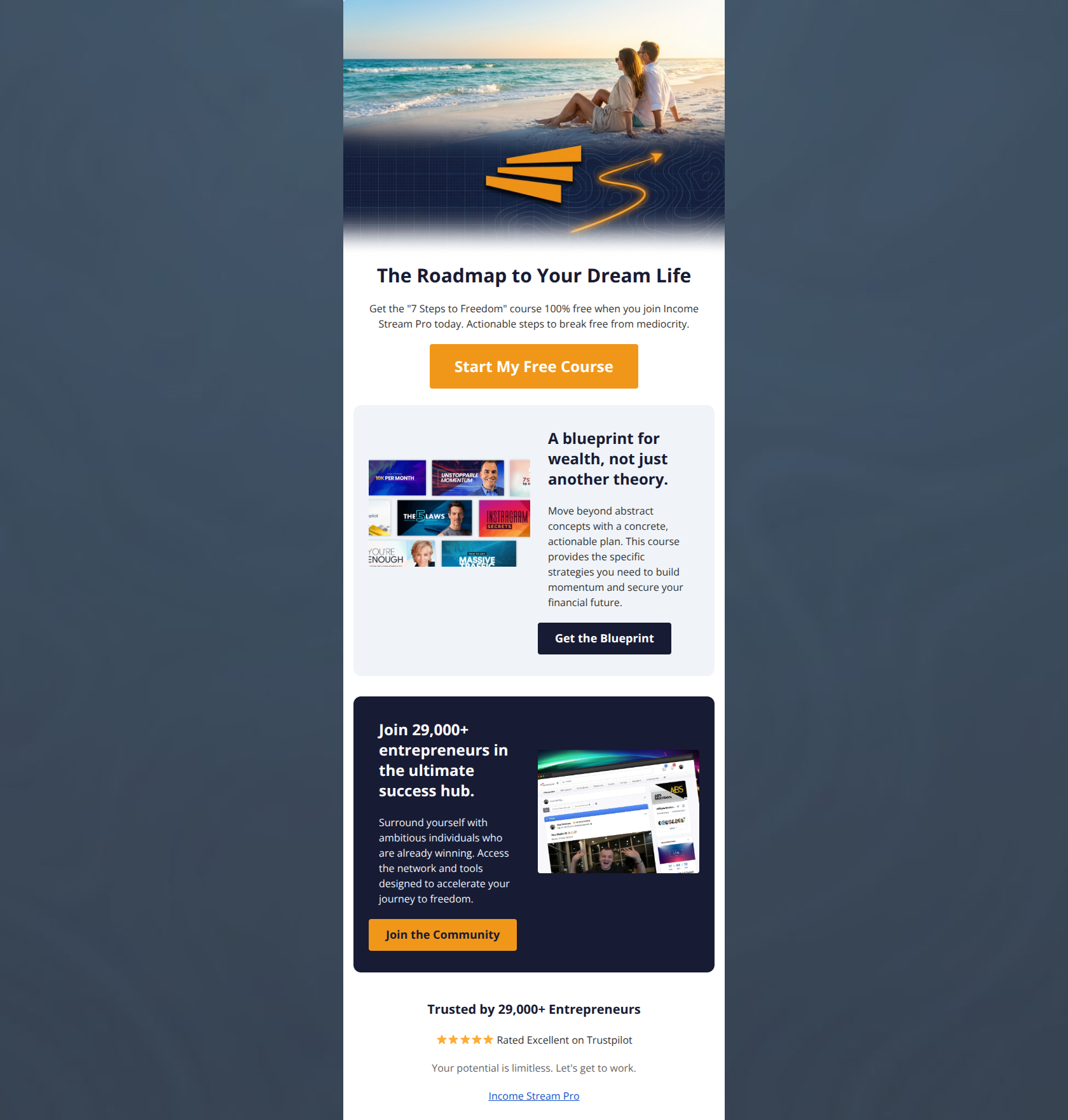 Email design: 7 steps to turn your life around (Free Course)