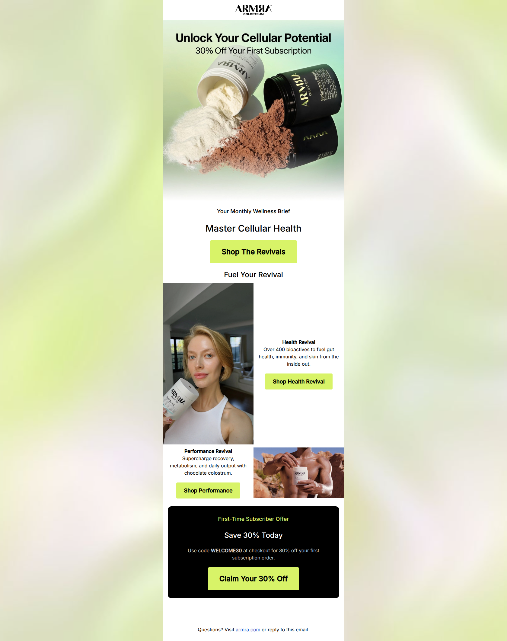 Email design: The blueprint for cellular revival