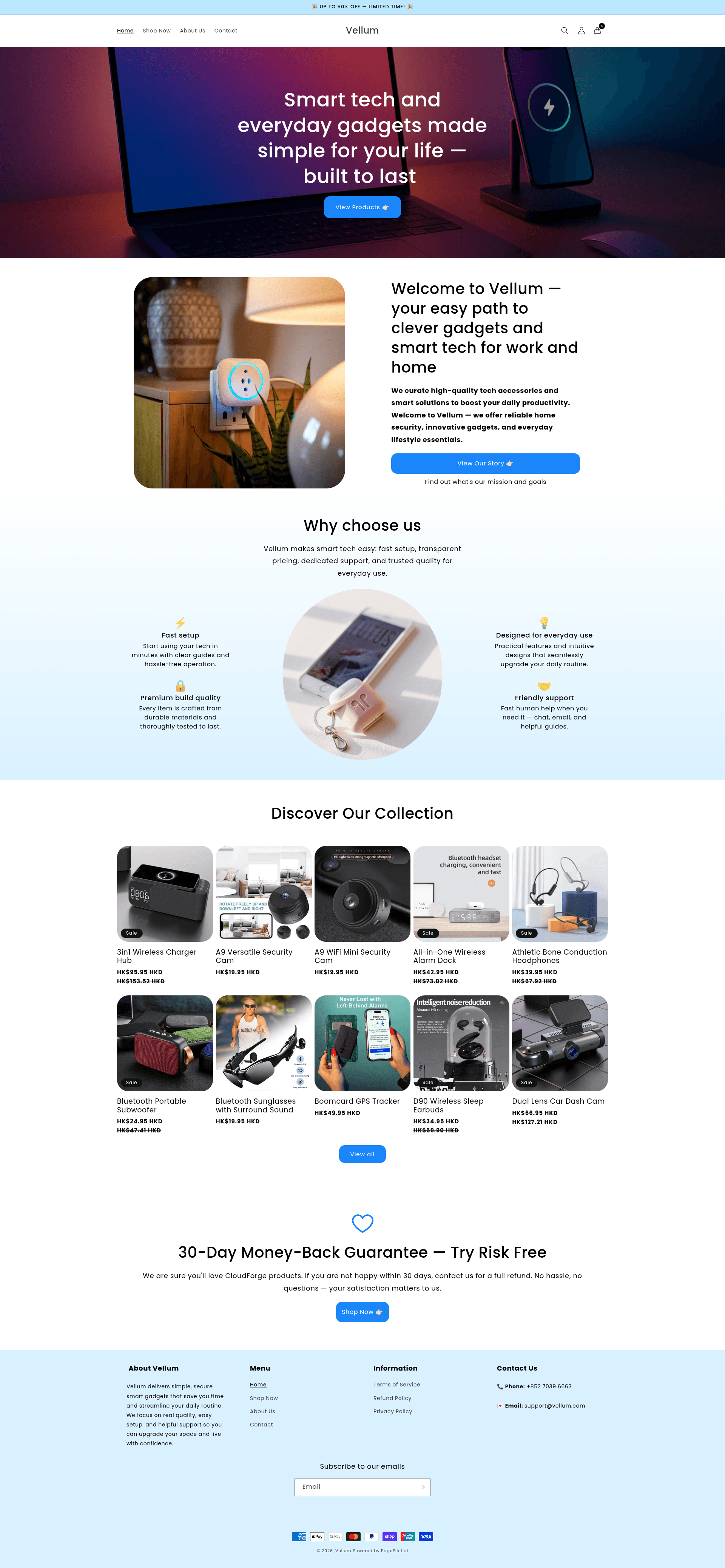 Screenshot of Vellum