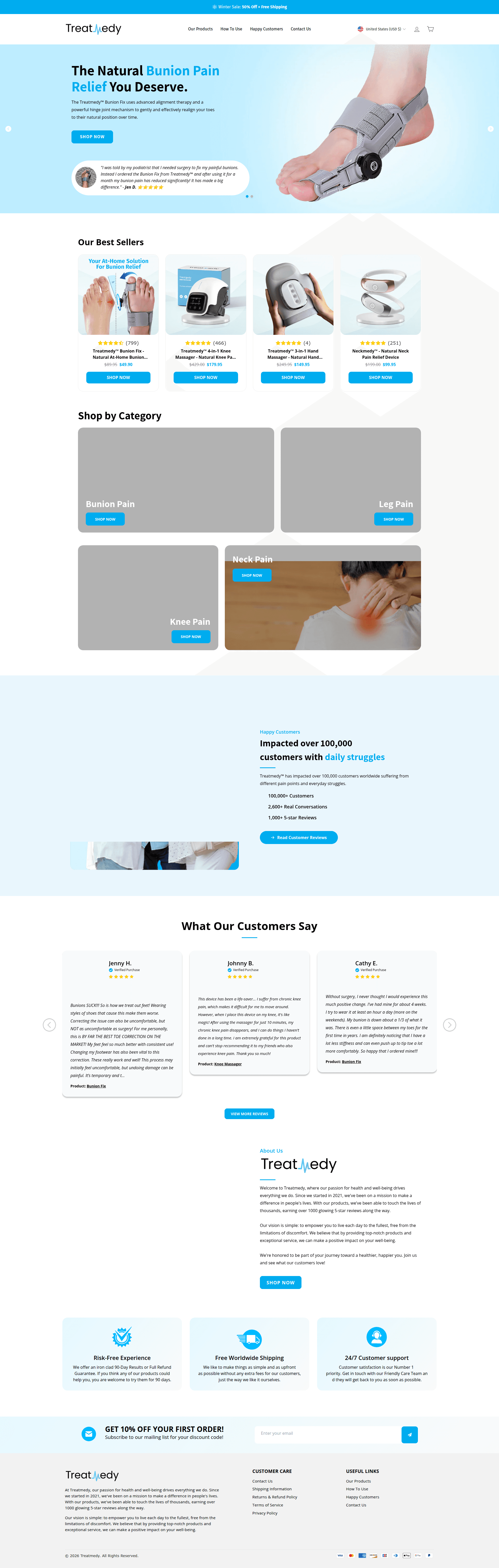 Screenshot of Treatmedy