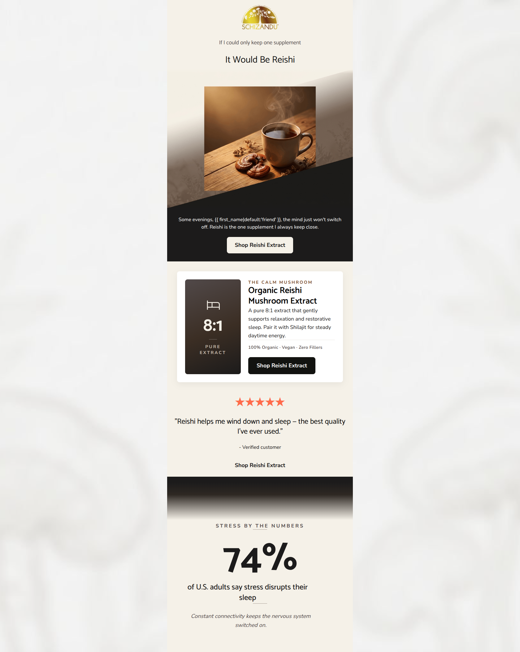 Email design: If I could only keep one supplement… (Clone)