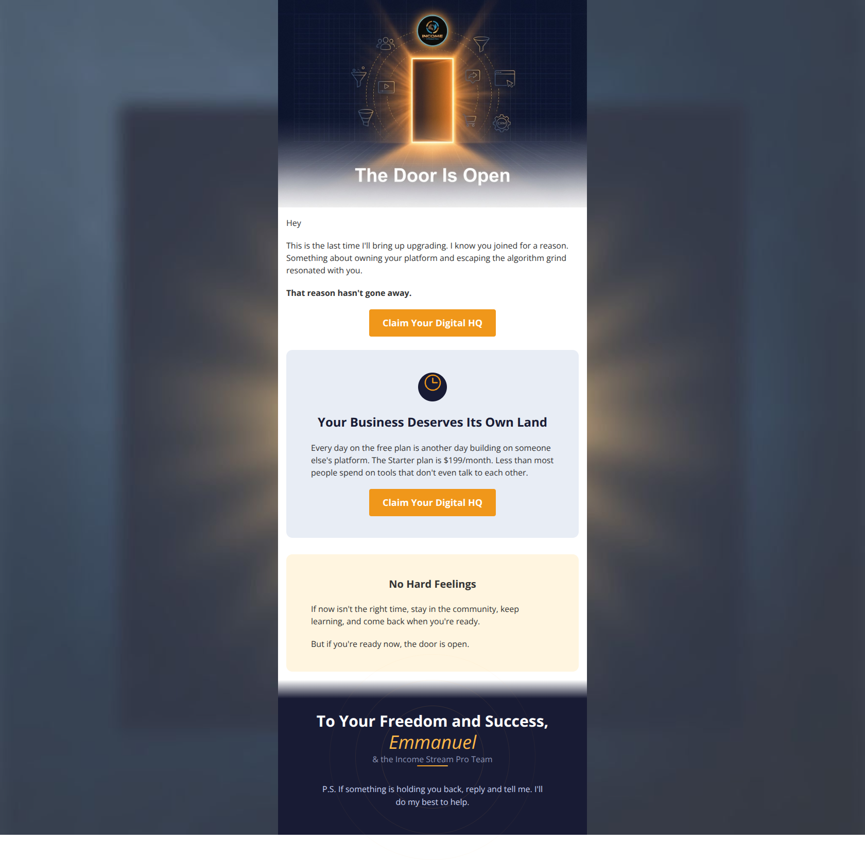 Email design: Last email about this (I mean it)