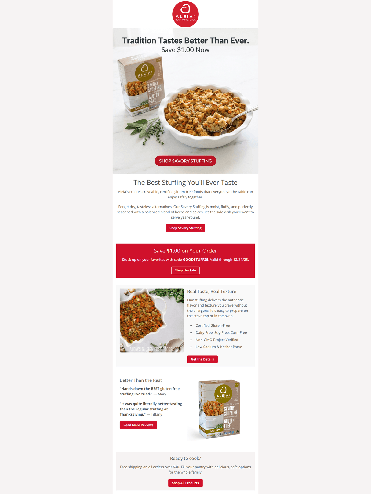 Email design: Restored Email