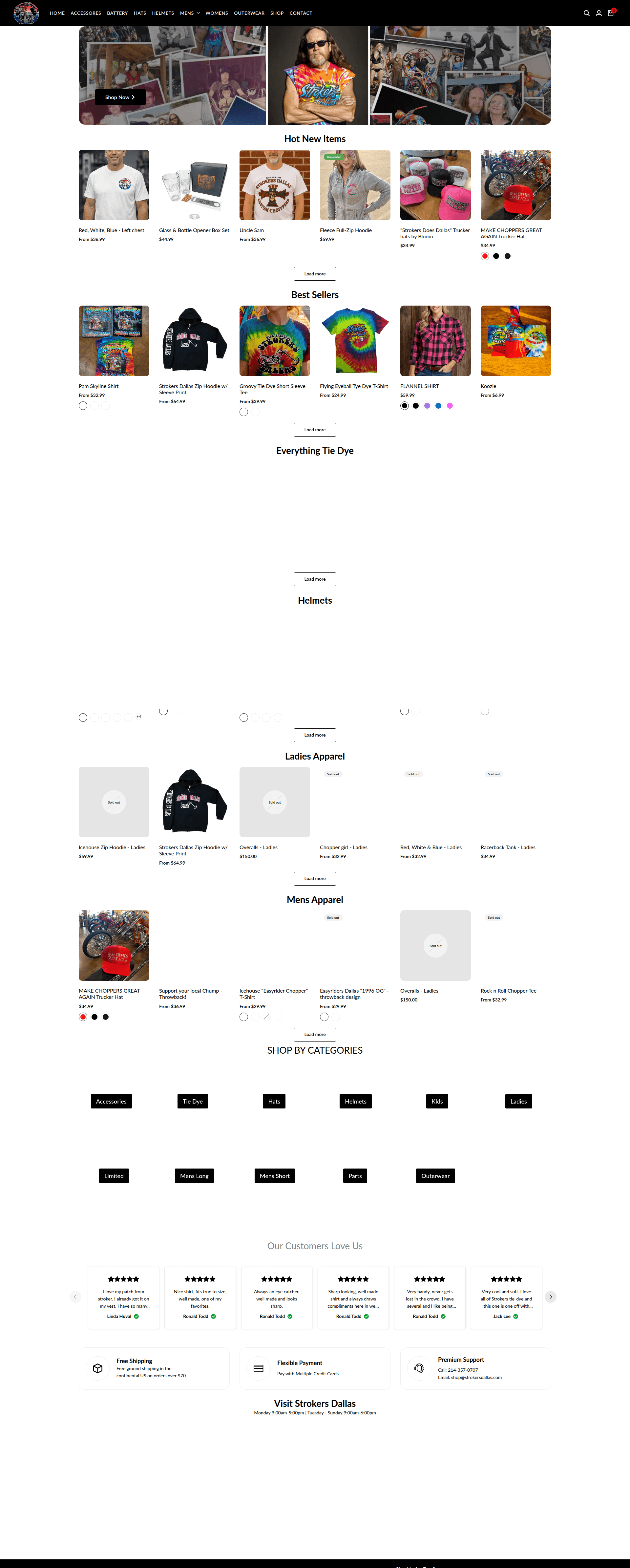 Screenshot of Strokers Dallas