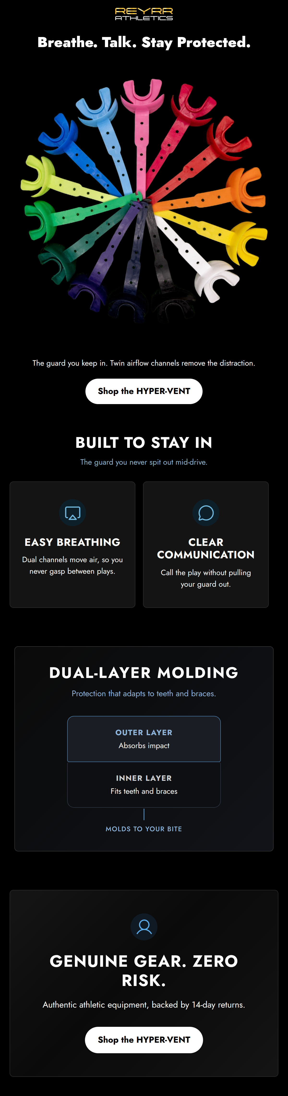 Email design: The mouthguard you'll actually keep in