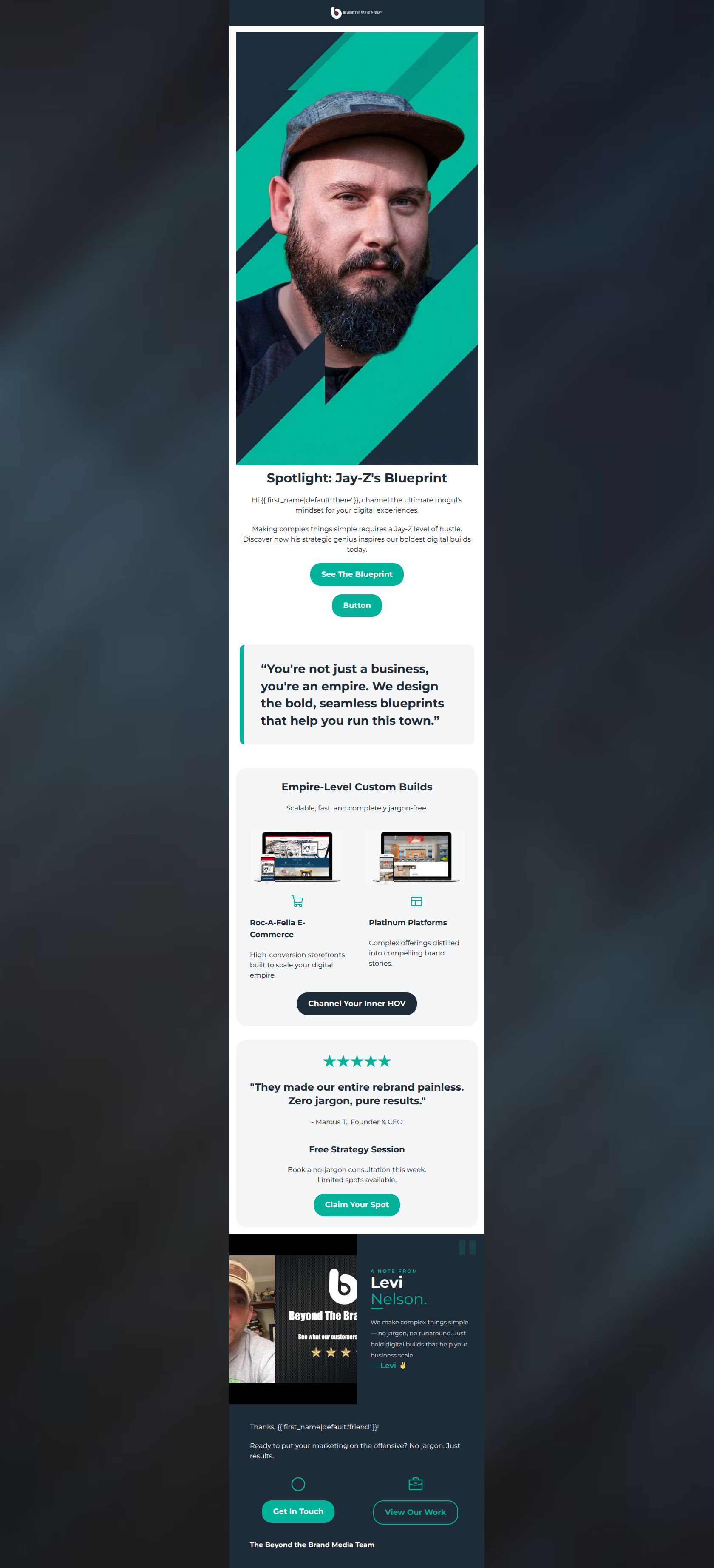 Email design: Meet Levi: The Senior Designer Behind Our Best Bui (Clone)