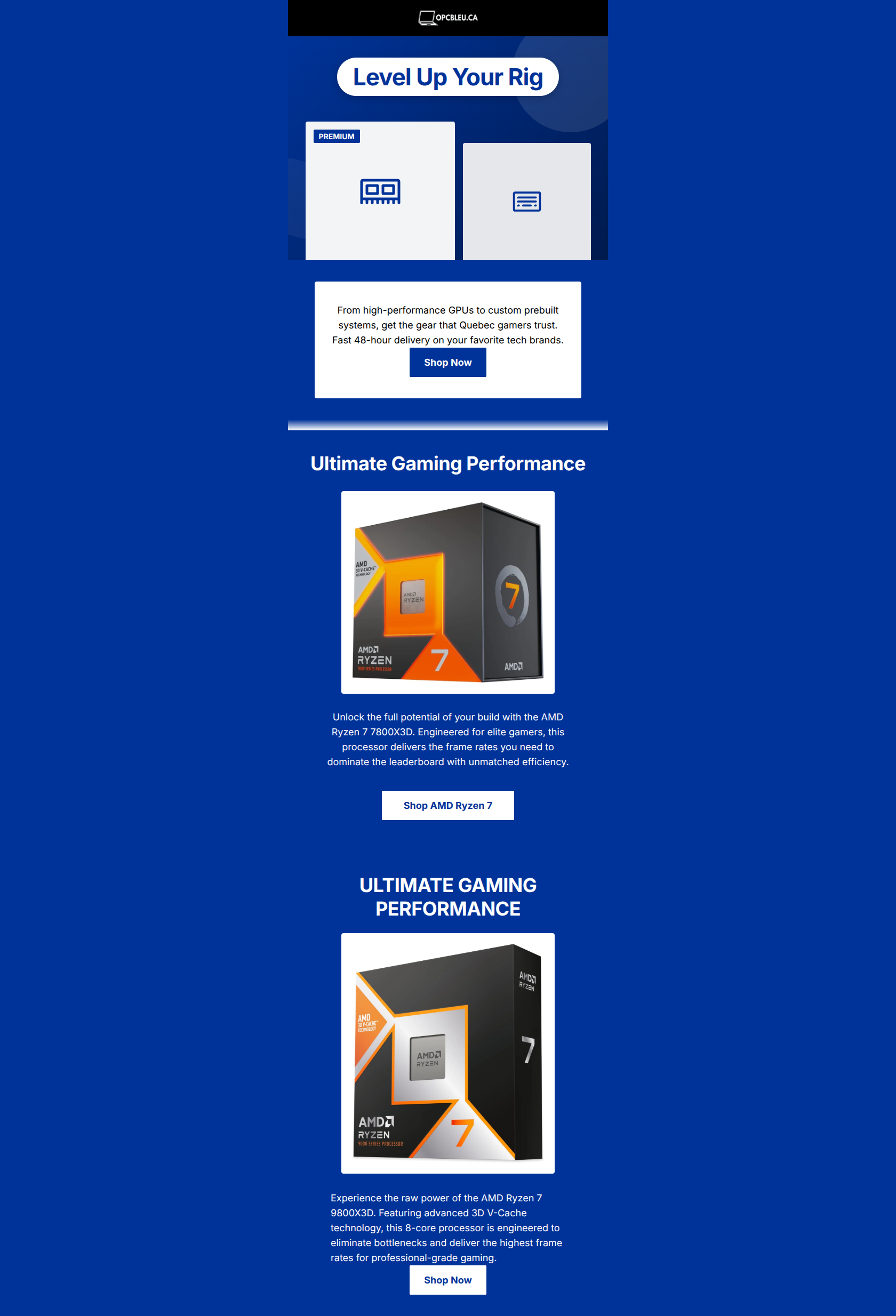 Email design: Starter: Product feature stack — welcome starter t