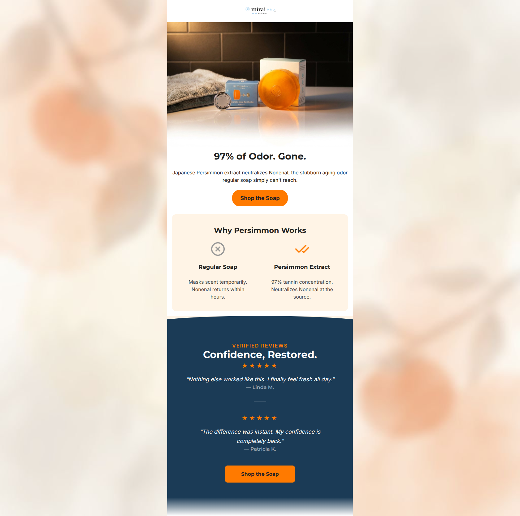 Email design: What your soap leaves behind