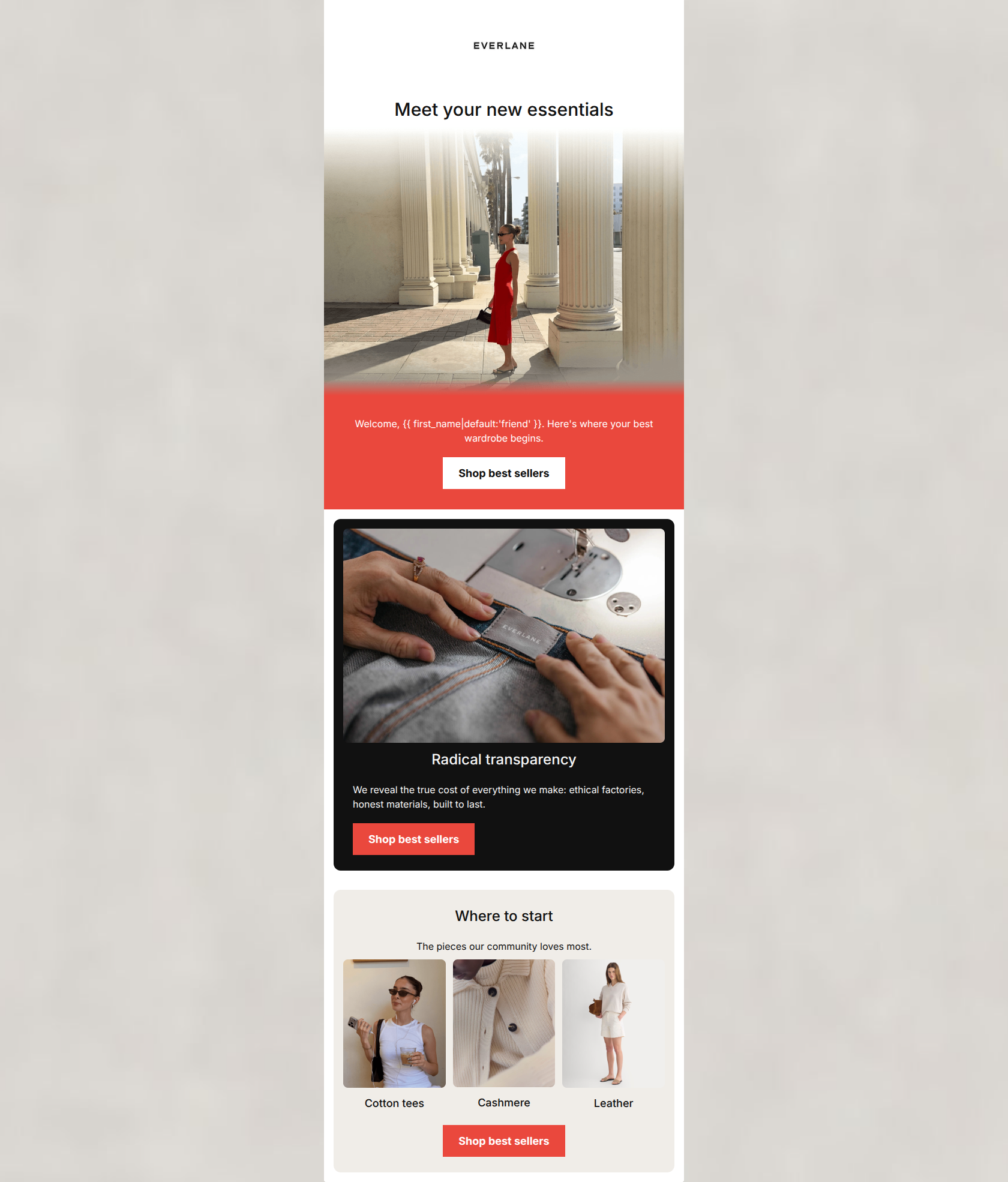 Email design: Welcome. Here's where to start.