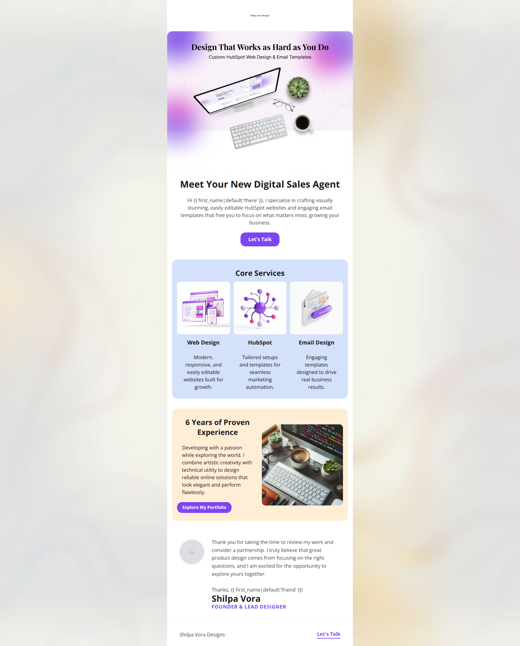 Email design: Elevate your business with expert HubSpot design s