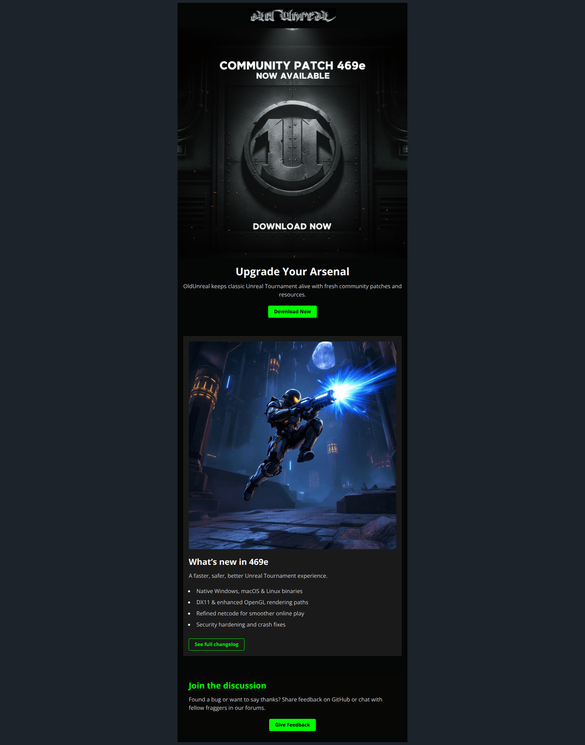 Email design: UT 469e Patch: Download Now! ๐ฅ