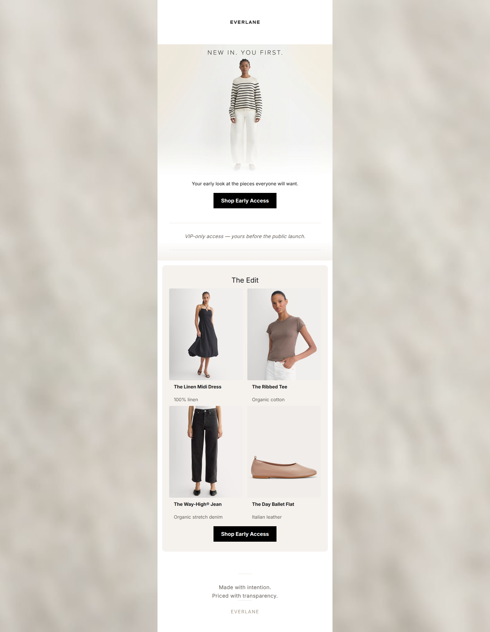 Email design: You get it first.