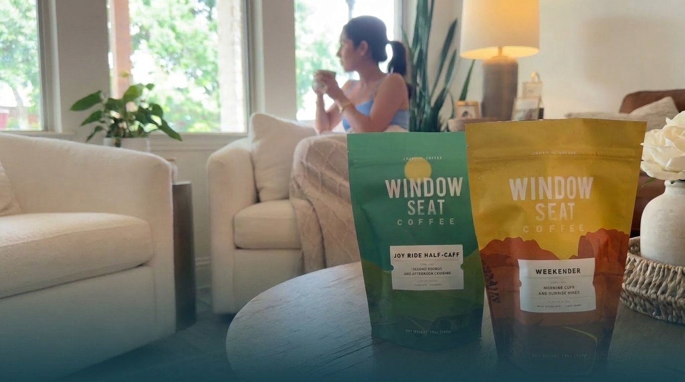 Freshly roasted Window Seat Coffee