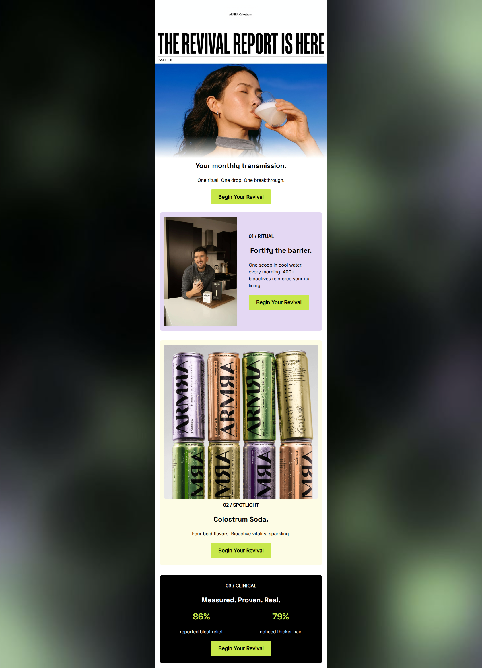 Email design: The Revival Report Is Here